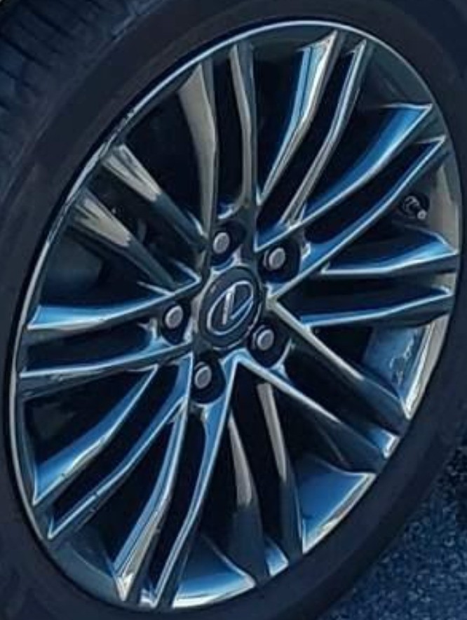 2017 ES350 OE Wheel 17x7 20 Spoke 10 Double Spoke Silver Lexus