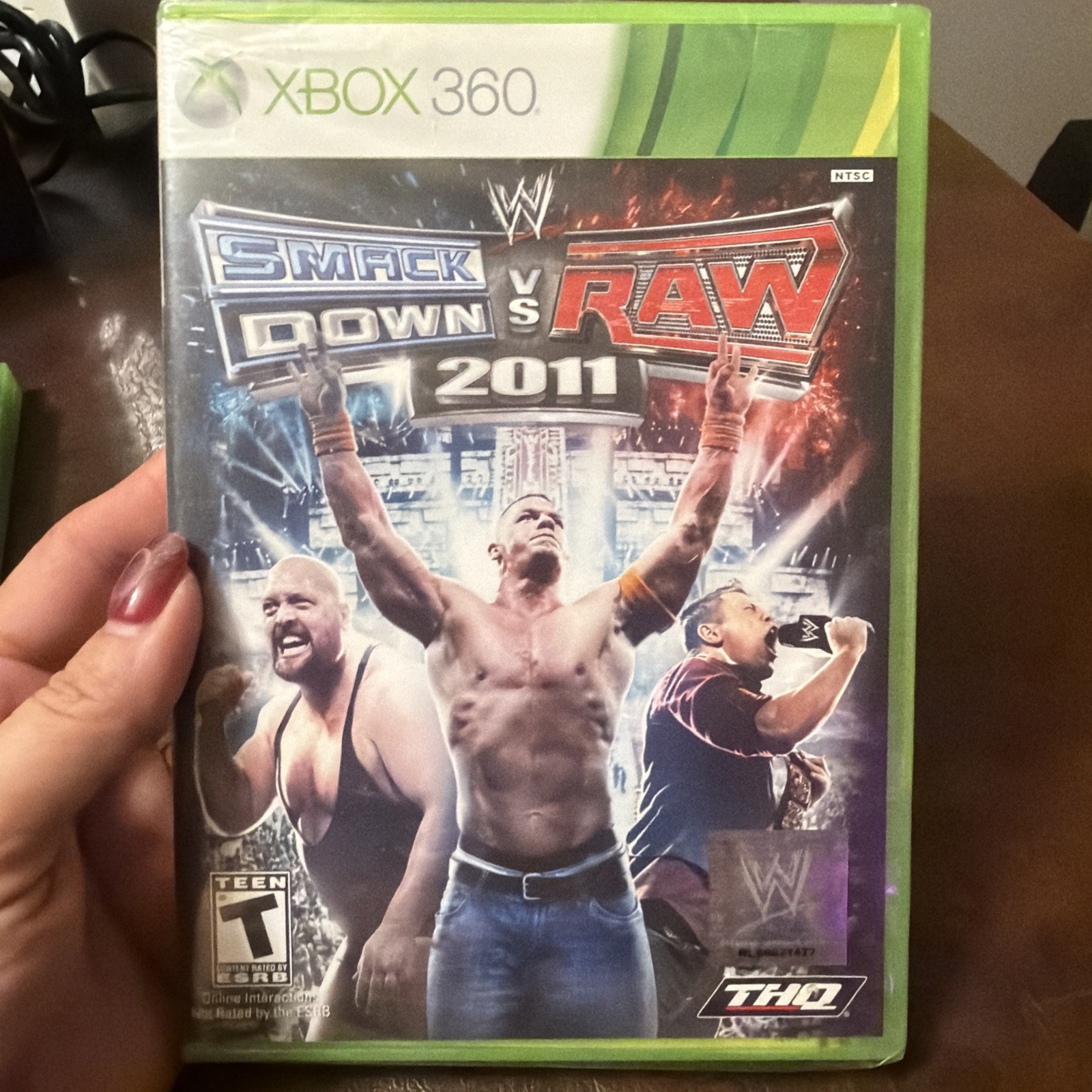 WWE SmackDown vs Raw 2011 Xbox 360 Brand New Factory Sealed NTSC