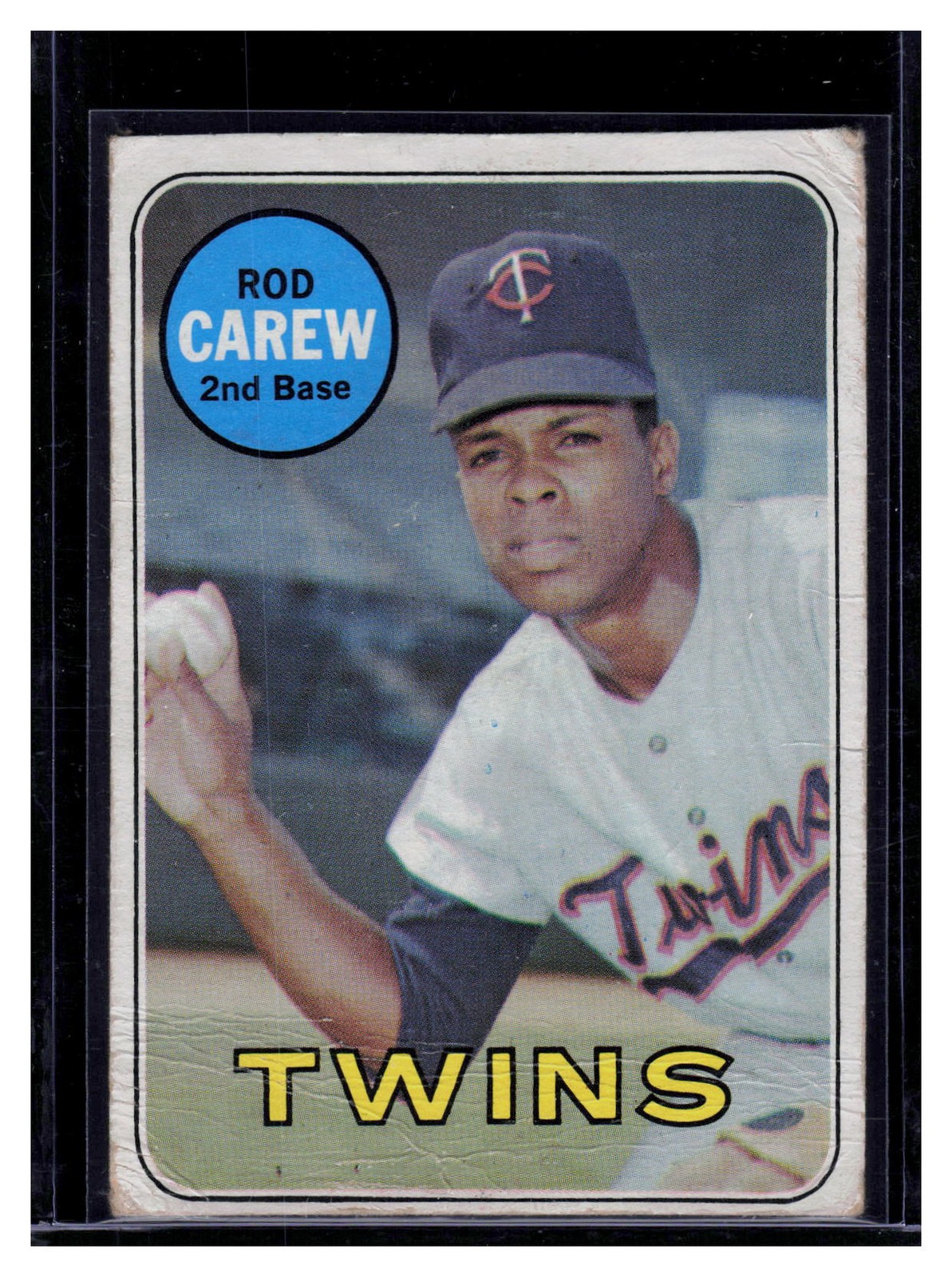 Rod Carew Topps Twins 1969 Topps Rod Carew Topps Twins 1969 Topps