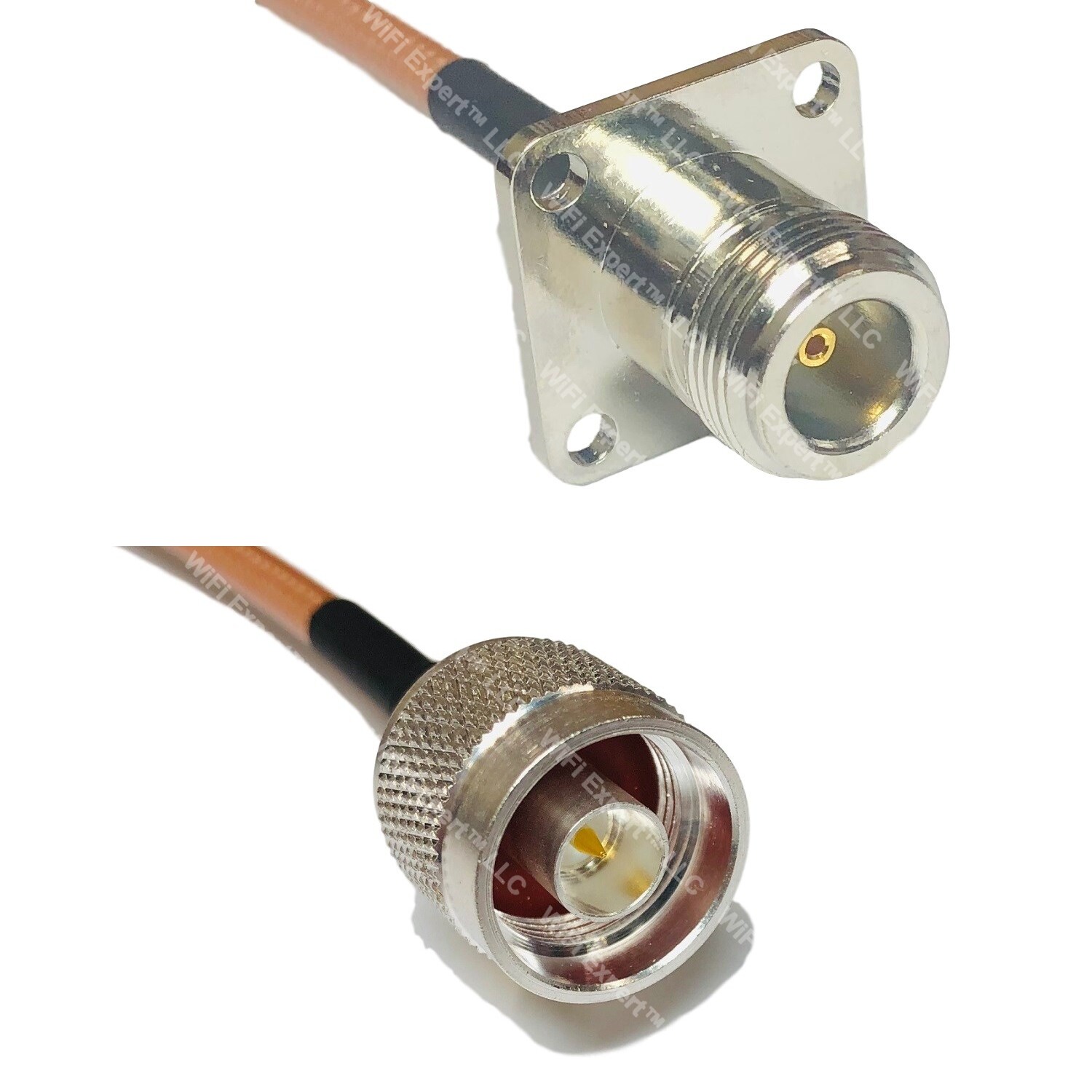 RG400 N FLANGE FEMALE to N MALE RF Cable FAST-SHIP LOT