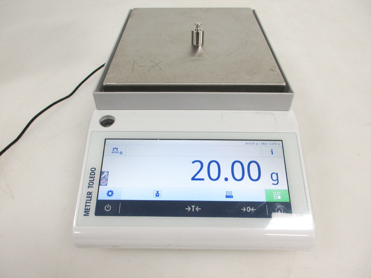METTLER TOLEDO MS12002TS/00 12200 g MEDICAL GRADE SCIENTIFIC SCALE PRECISION