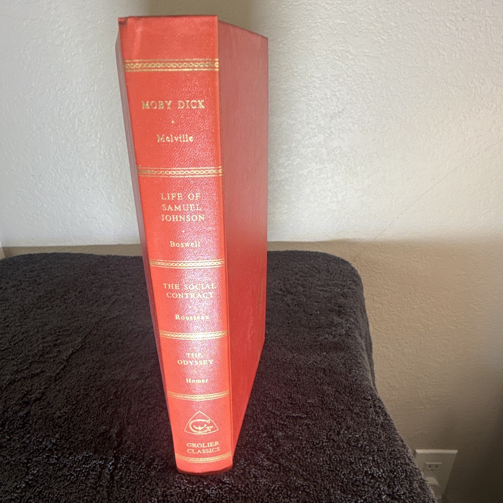 Groliers Classics -Moby Dick- The Odyssey 1957