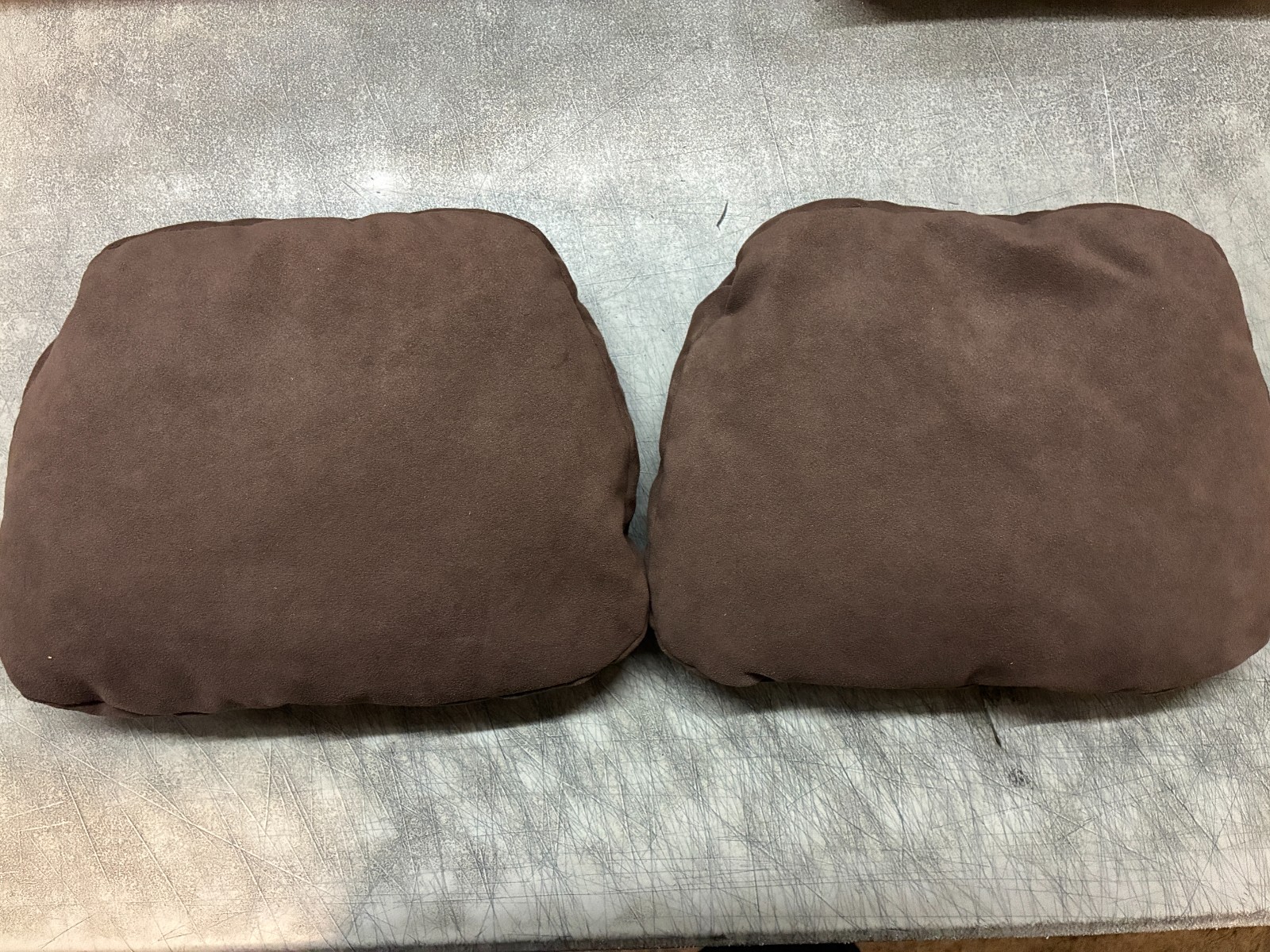 MERCEDES BENZ S Class Rear Headrest Pillows Pillow Set Walnut Brown 2245332-8S75