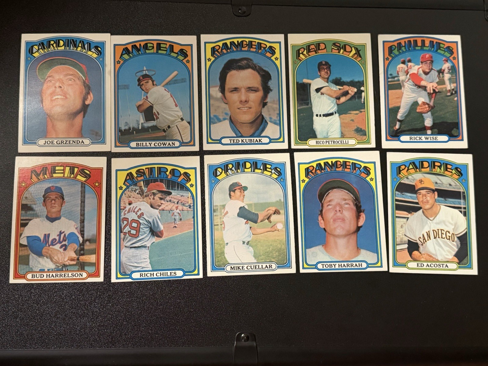 1972 Topps Baseball Start Set 58 Cards HOF, Minor Stars, Commons. No Dupes 1972 Topps Baseball Start Set 58 Cards HOF, Minor Stars, Commons. No Dupes