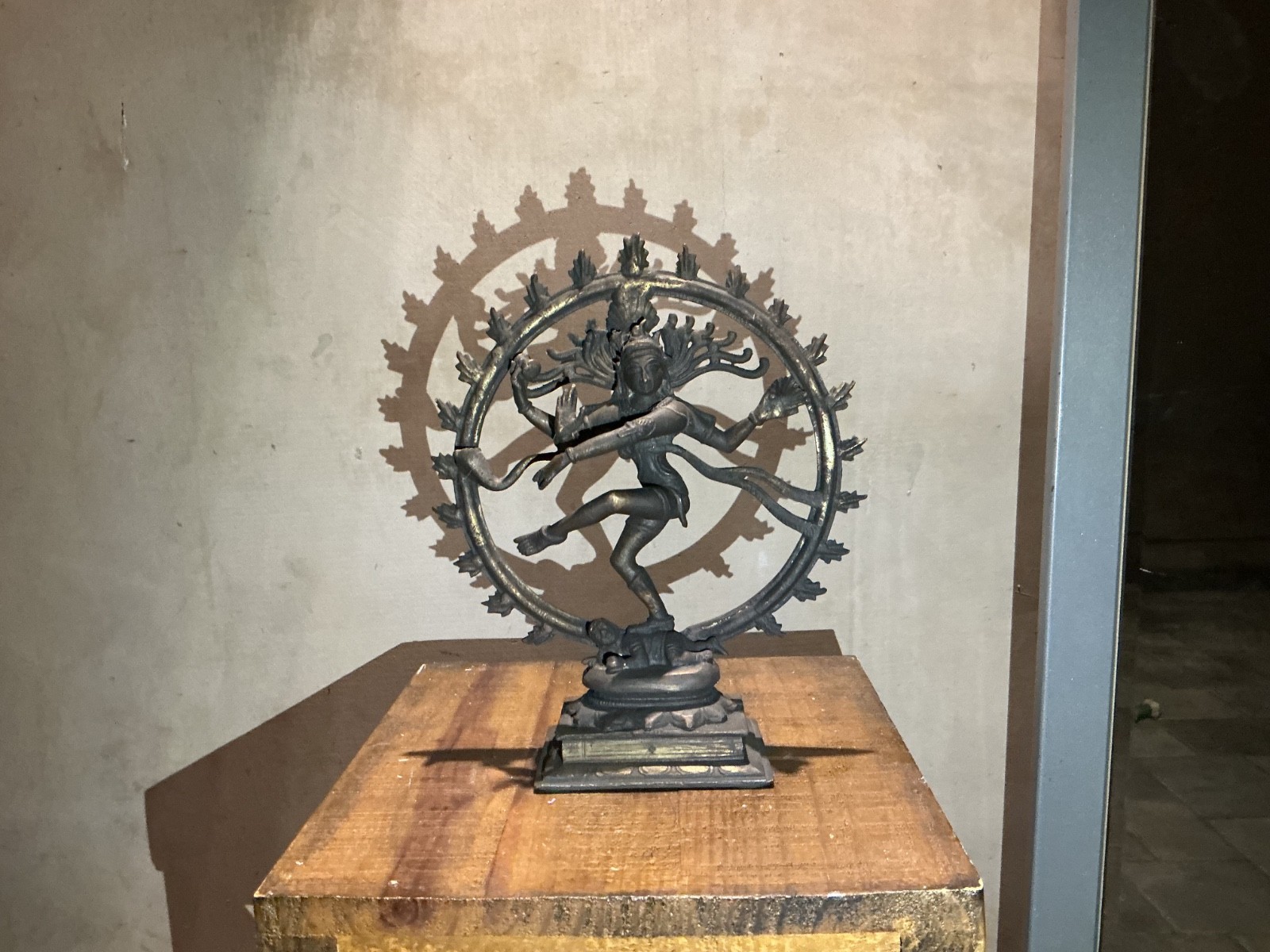 Vintage Indian Hindu Bronze Dancing Shiva Nataraja; Lord of Dance Siva Statue Vintage Indian Hindu Bronze Dancing Shiva Nataraja; Lord of Dance Siva Statue