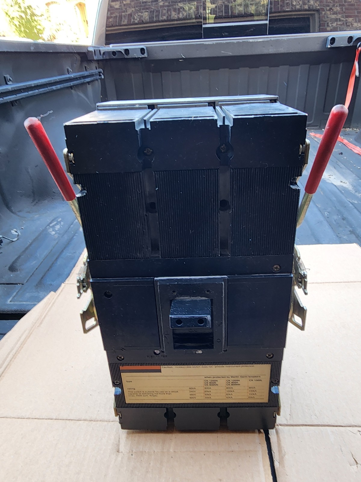 MERLIN GERIN CK1200N 1200A 3 Pole Circuit Breaker 600V – Electrical MERLIN GERIN CK1200N 1200A 3 Pole Circuit Breaker 600V – Electrical