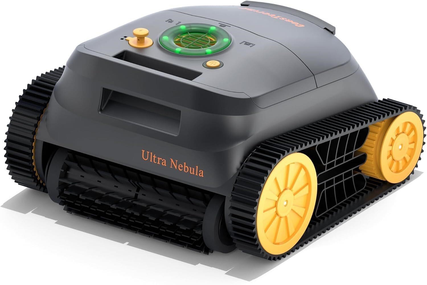 CoasTeering Ultra Nebula Cordless Robotic Pool Cleaner 5580 GPH 180-Min Runtime CoasTeering Ultra Nebula Cordless Robotic Pool Cleaner 5580 GPH 180-Min Runtime