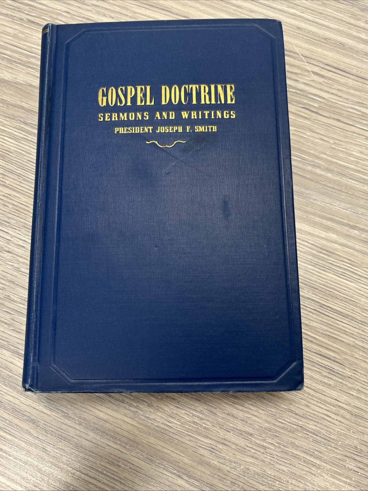 Vintage 1943 Gospel Doctrine Sermons And Writings 6th  Edition Hardcover Book