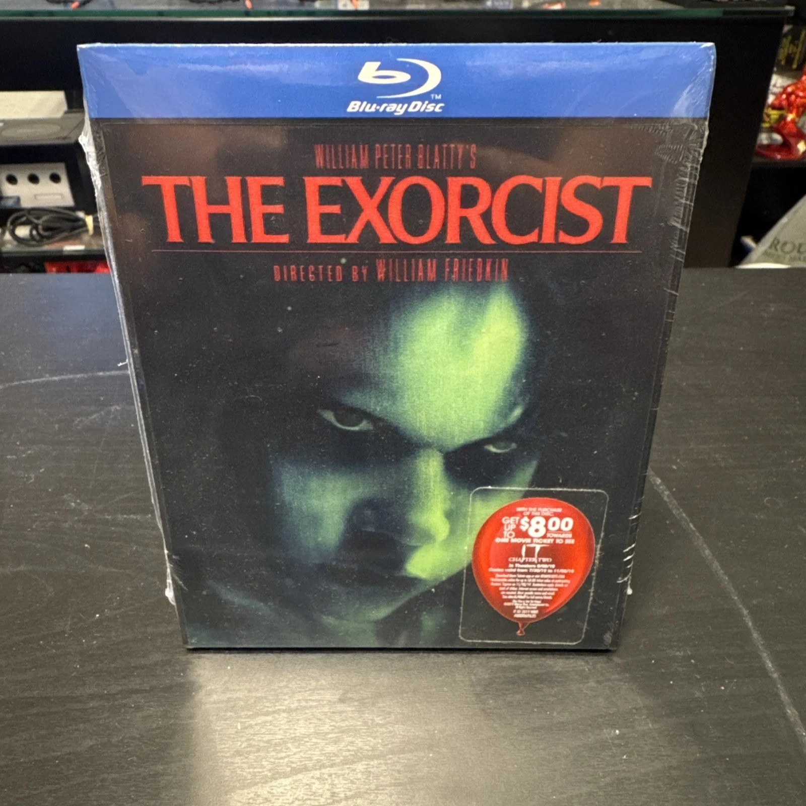 NEW The Exorcist (1973) Blu-ray w/ULTRA RARE Limited Lenticular SLIPCOVER
