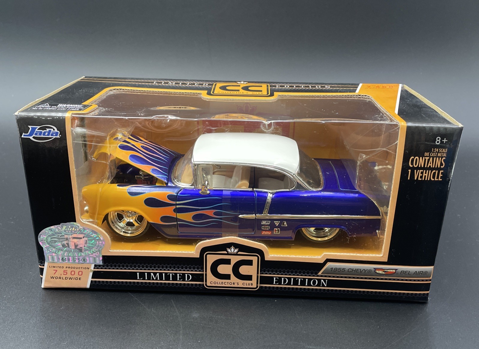 Jada Collector\'s Club Limited Edition Number 1448 Of 7500 1955 Chevy Bel Air