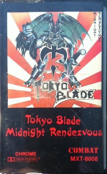 Tokyo Blade - Midnight Rendezvous CASSETTE TAPE - USED Heavy Metal Tokyo Blade - Midnight Rendezvous CASSETTE TAPE - USED Heavy Metal