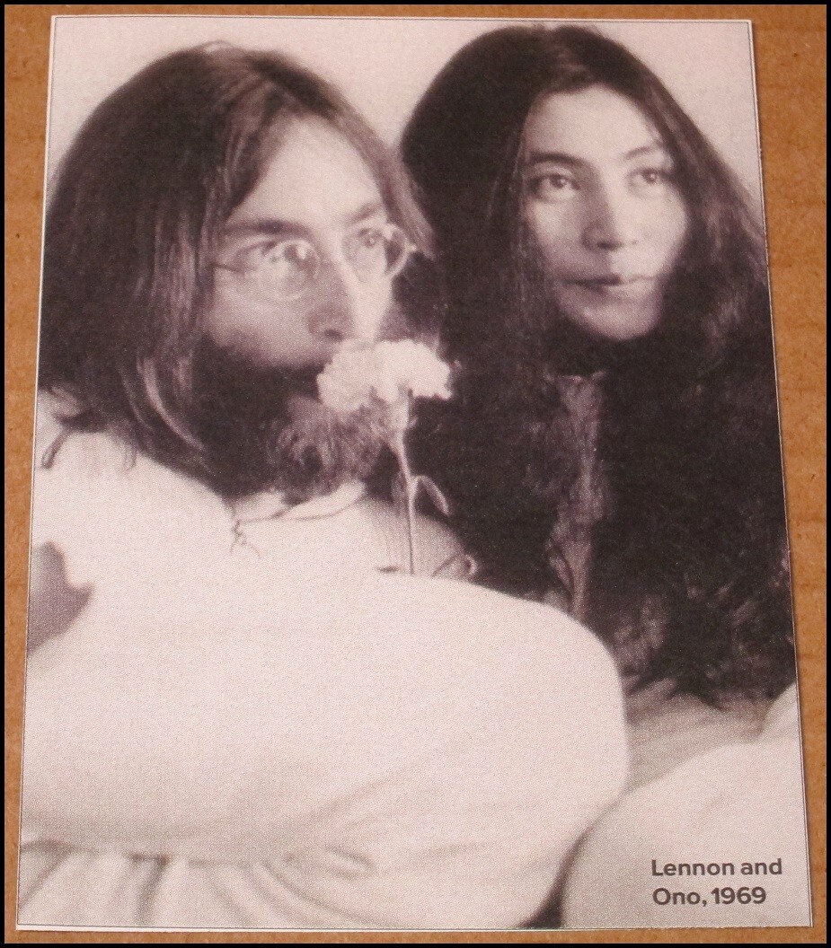 2003 John Lennon & Yoko Ono in 1969 RS Magazine Clipping 3.25\ 2003 John Lennon & Yoko Ono in 1969 RS Magazine Clipping 3.25\