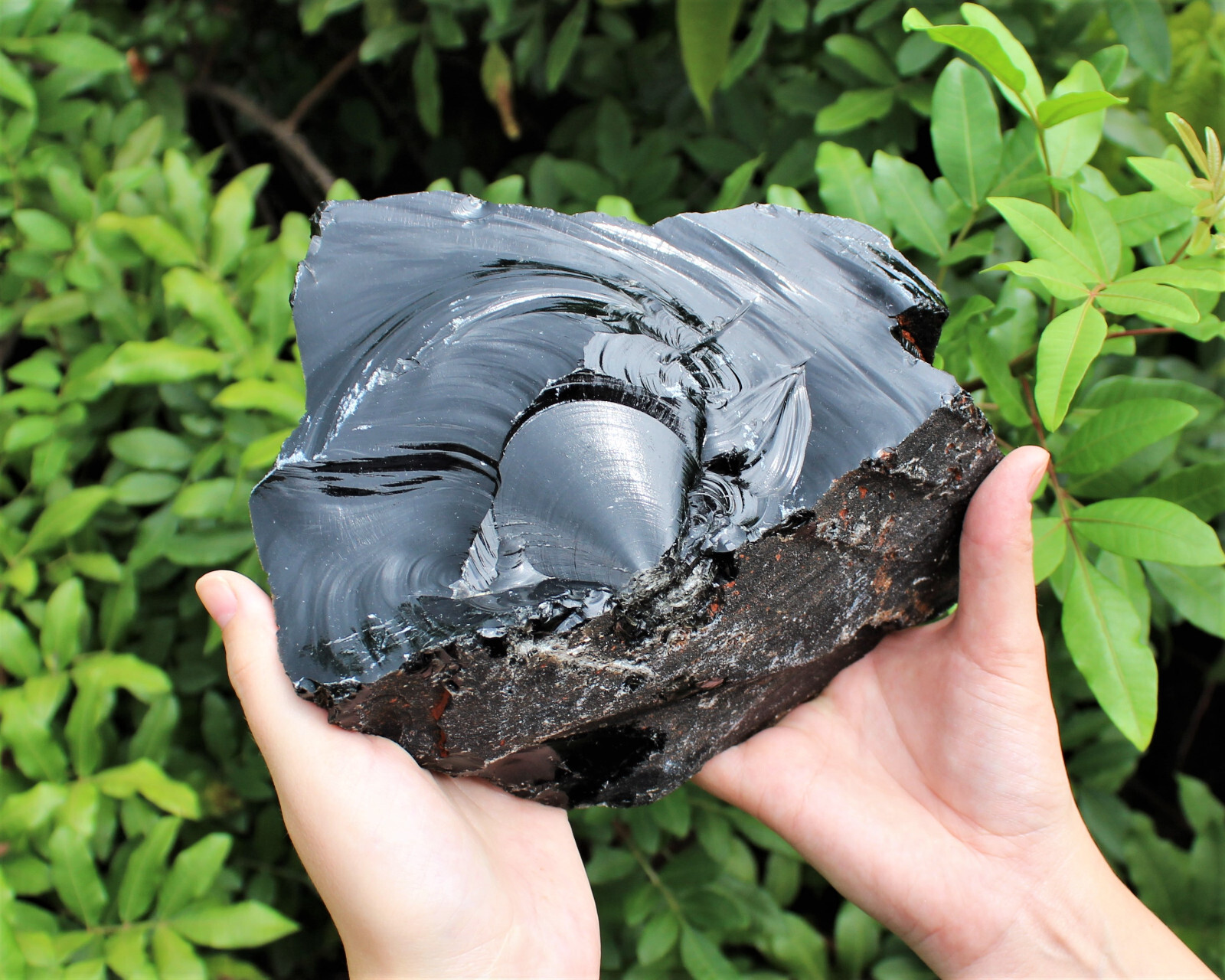 MASSIVE Black Obsidian Chunks, Rough Natural Crystals: Choose Size ('A' Grade)