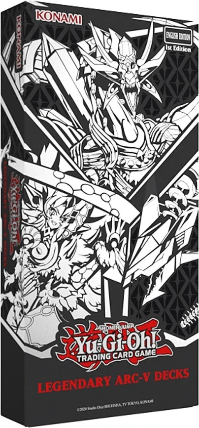2026 Yugioh Legendary Arc-V Decks Sealed Box Set New Sealed