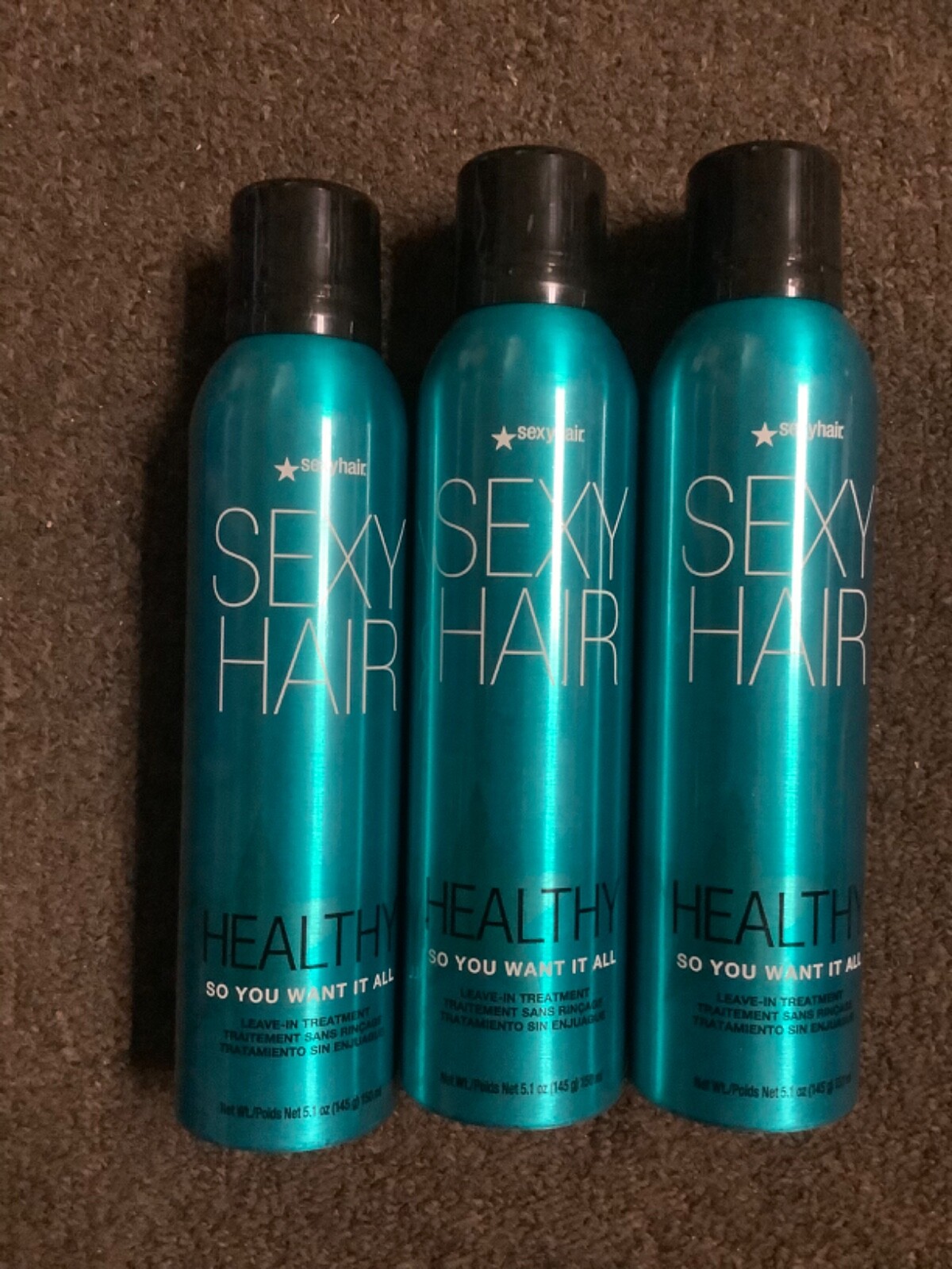 3 Pack Healthy Sexy Hair Soya Want It All 22 in 1 Leave-In Treatment 5.1 oz Quad 3 Pack Healthy Sexy Hair Soya Want It All 22 in 1 Leave-In Treatment 5.1 oz Quad