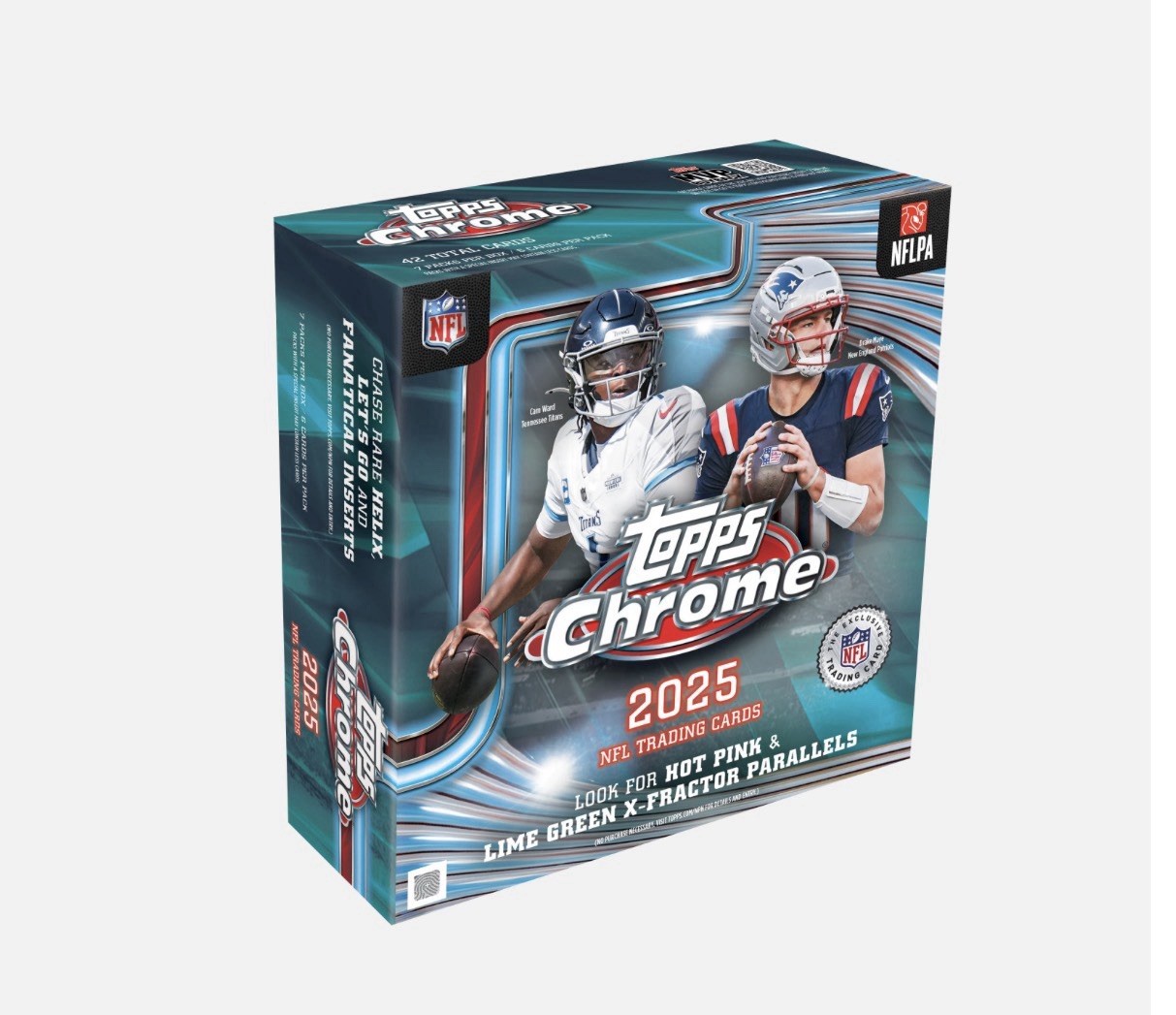 2025 Topps Chrome Football Mega Box Factory Sealed. Dart Rookie Year Ships Fast