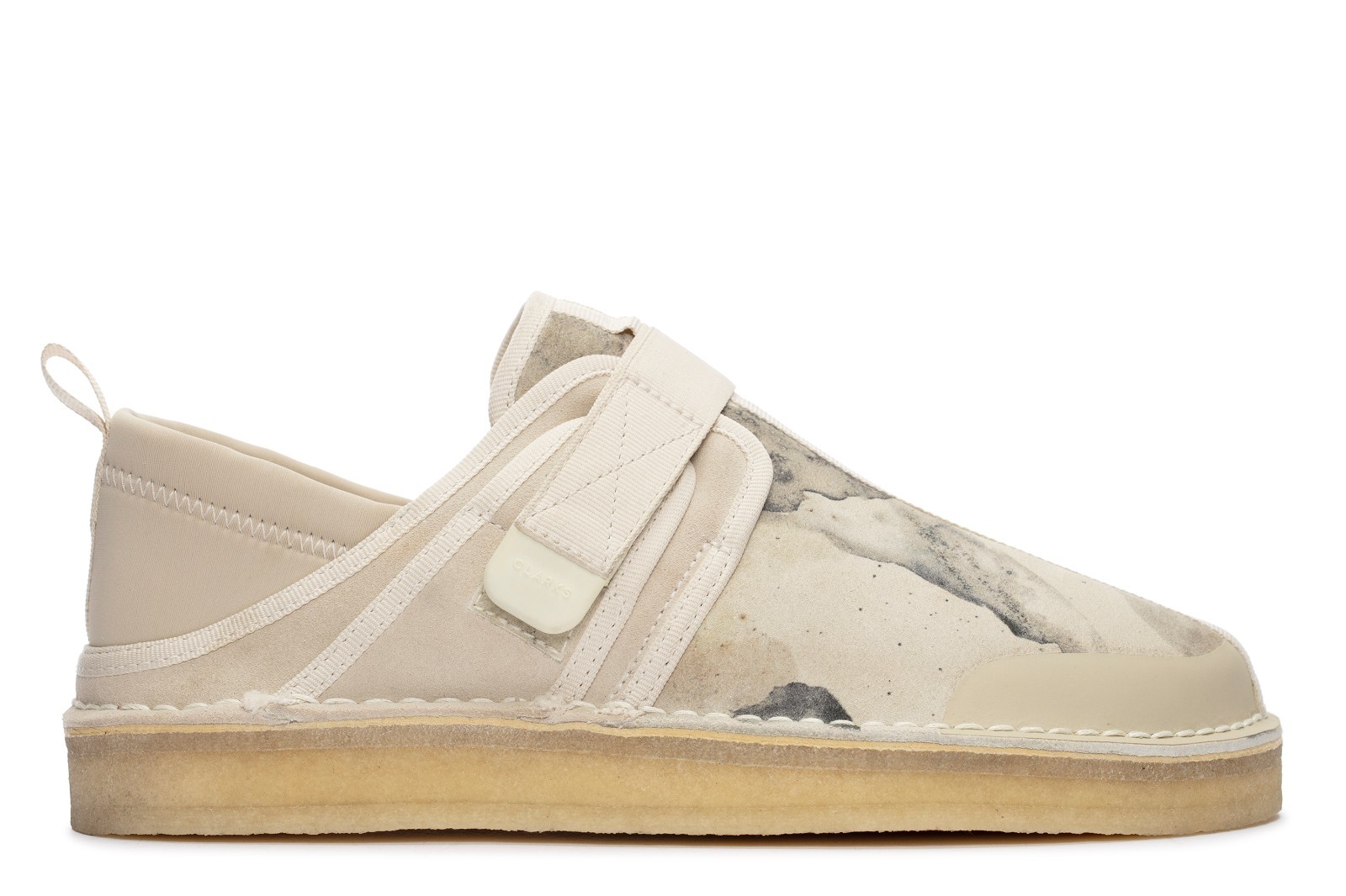 Clarks Originals Mens Trek Taiyo Off White Camo Suede Casual Shoes 26166286 Clarks Originals Mens Trek Taiyo Off White Camo Suede Casual Shoes 26166286
