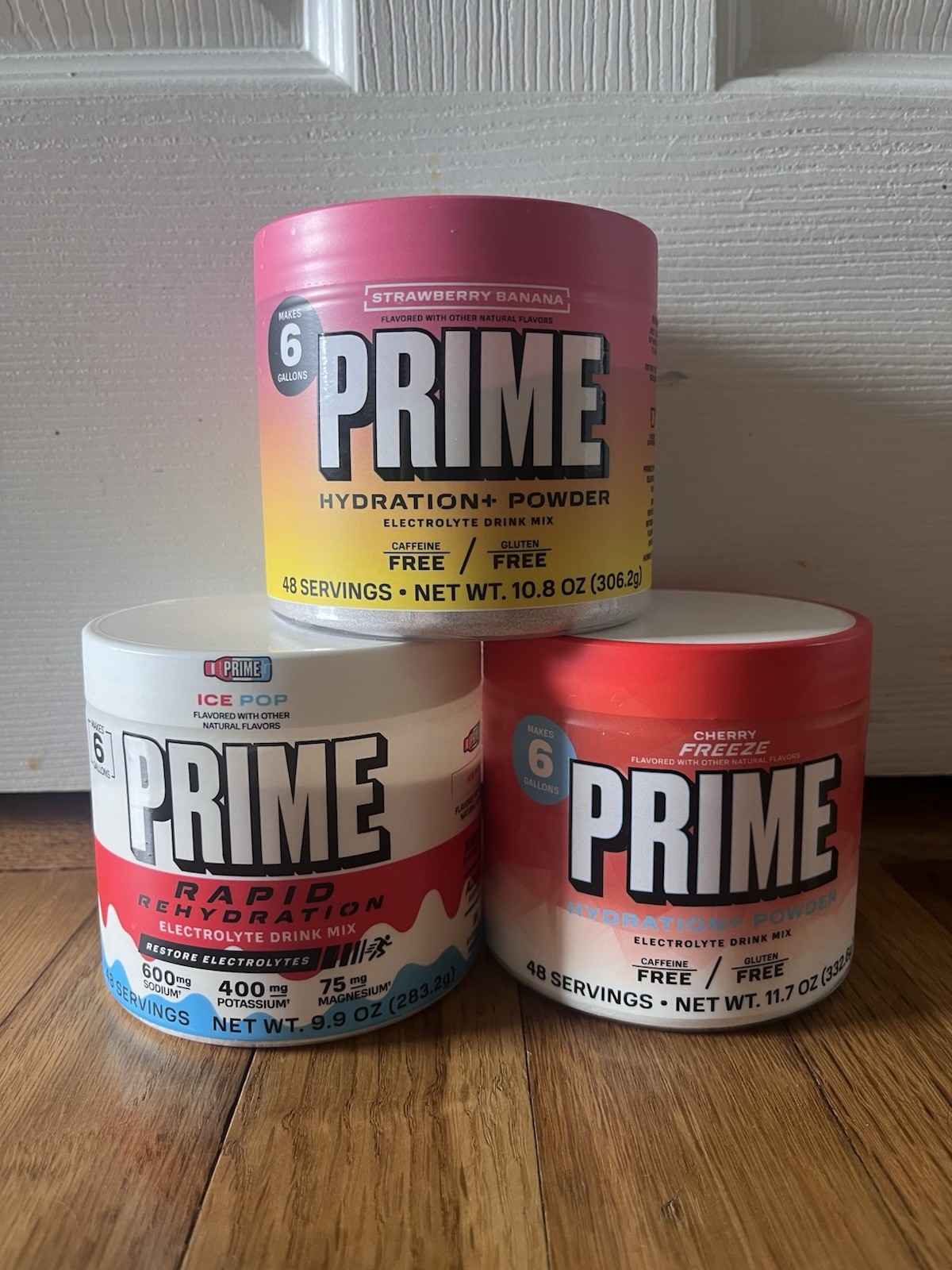 PRIME Hydration+ Rapid Rehydration Powder Tub Bundle | 6 Gallons, 48 Servings PRIME Hydration+ Rapid Rehydration Powder Tub Bundle | 6 Gallons, 48 Servings
