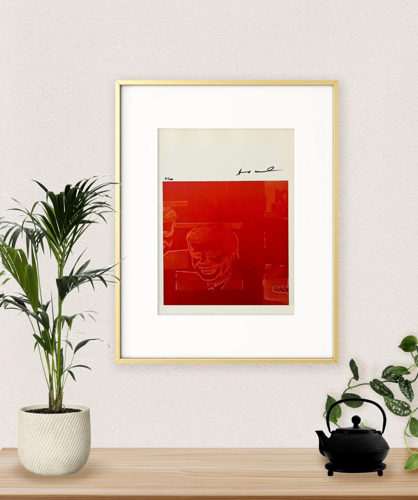 Andy Warhol  (1987), Original  Signed Print, COA and Appraisal for $3,500 US.*