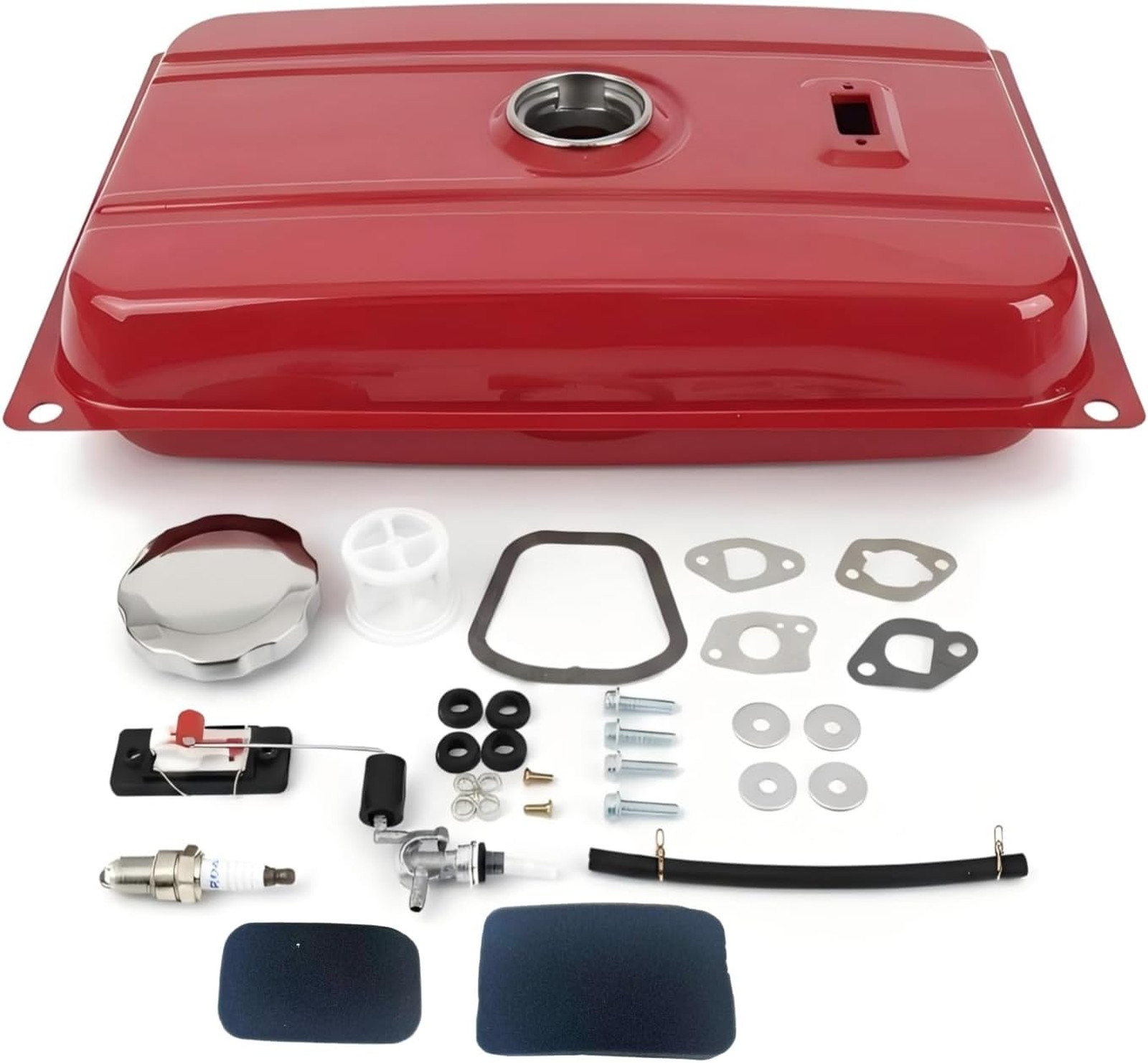 Universal 5 Gallon Generator Gas Fuel Tank, Compatible with Honda EC2500 