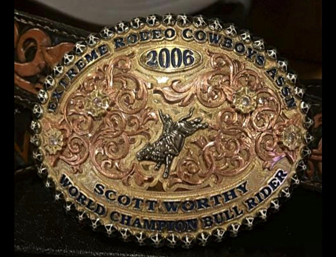Rodeo Trophy buckle 2006 Bullriding Champion 
