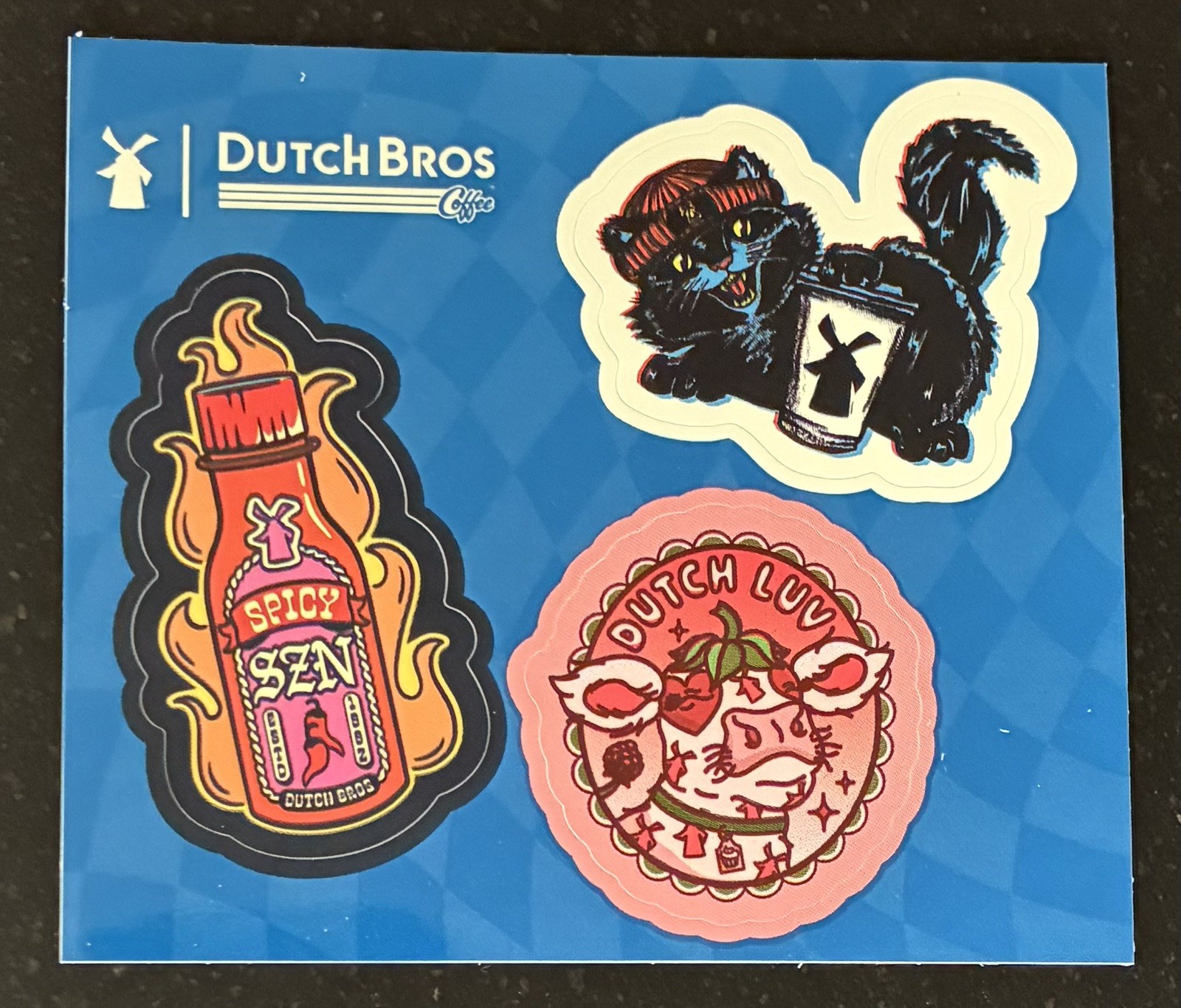 Dutch Bros Mini Sticker Sheet Drop Fan Fave September 14 2026 Limited Brand New Dutch Bros Mini Sticker Sheet Drop Fan Fave September 14 2026 Limited Brand New