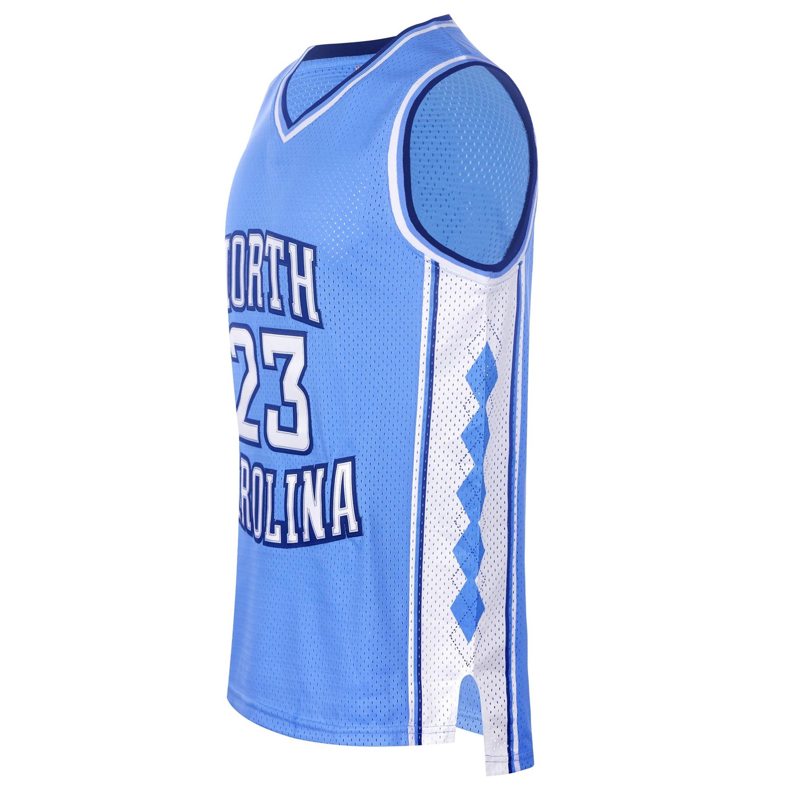 Custom Retro Throwback North Carolina #23 College Basketball Jersey - 3 Colors