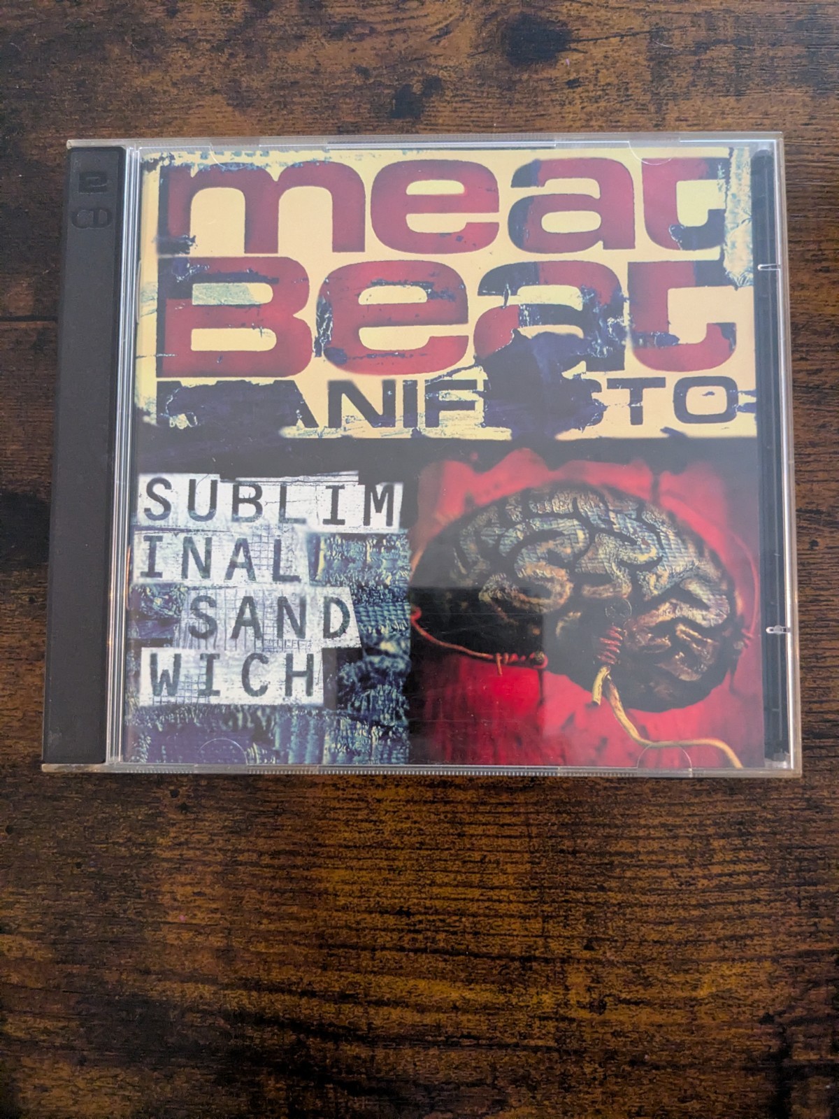 MEAT BEAT MANIFESTO SUBLIMINAL SANDWICH CD NOTHING INTERSCOPE RECORDS 2 CDs 1996