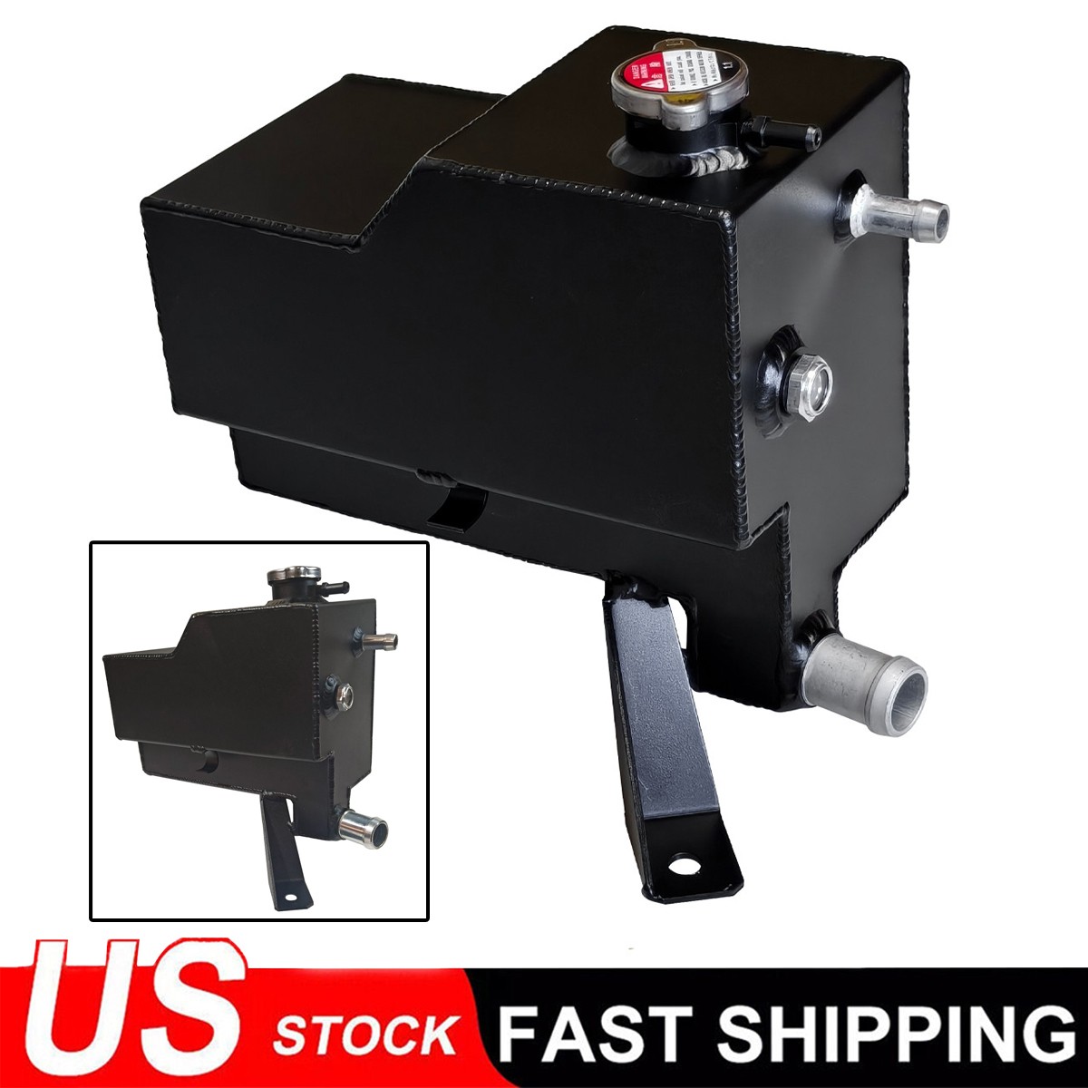 Aluminum Coolant Reservoir Overflow Tank for Chevy Silverado GMC Sierra 603-102