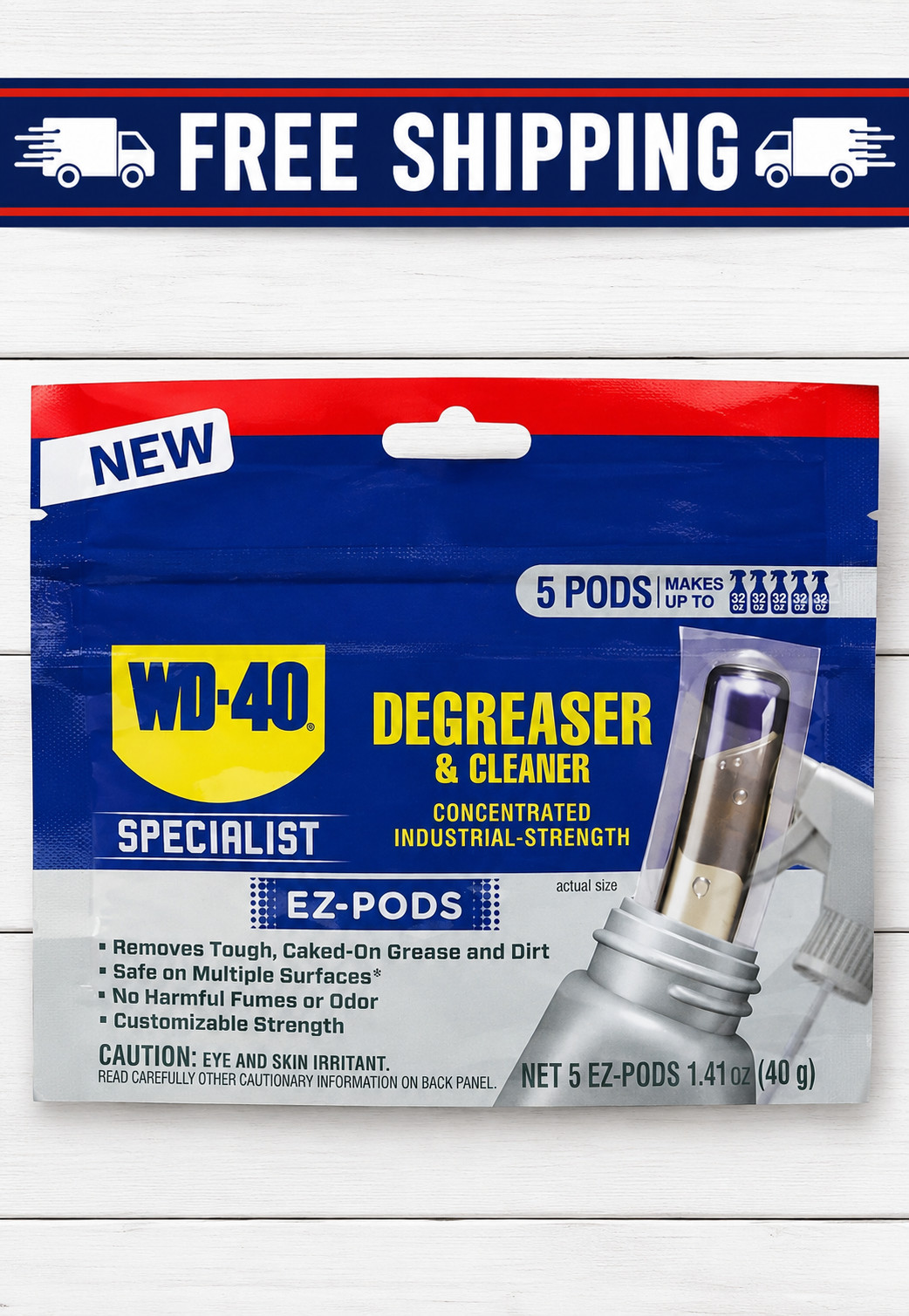 WD-40 Concentrated 5 PACK Degreaser & Cleaner-Customizable Industrial Strength