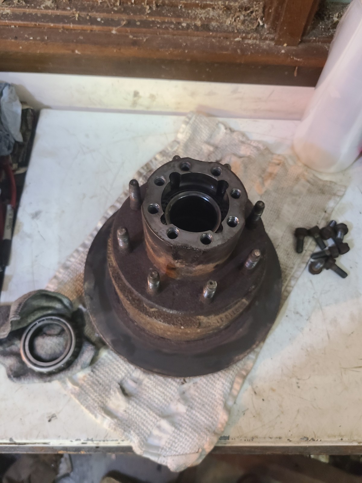 01-10 Chevy Silverado GMC Sierra 3500 Rear Wheel Hub OEM Drw Recent Rotor 11.5