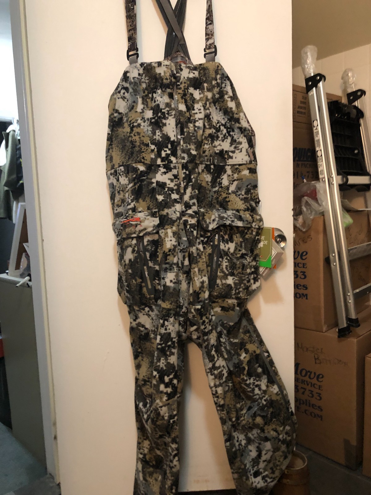 New Sitka Stratus Bib Optifade Elevated II Mens XL 50220-EV-XL