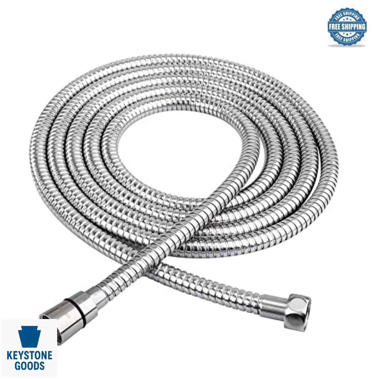 Shower Hose 118 Inch 10 Ft Extra Long 304 Stainless Steel Flexible Kink Free