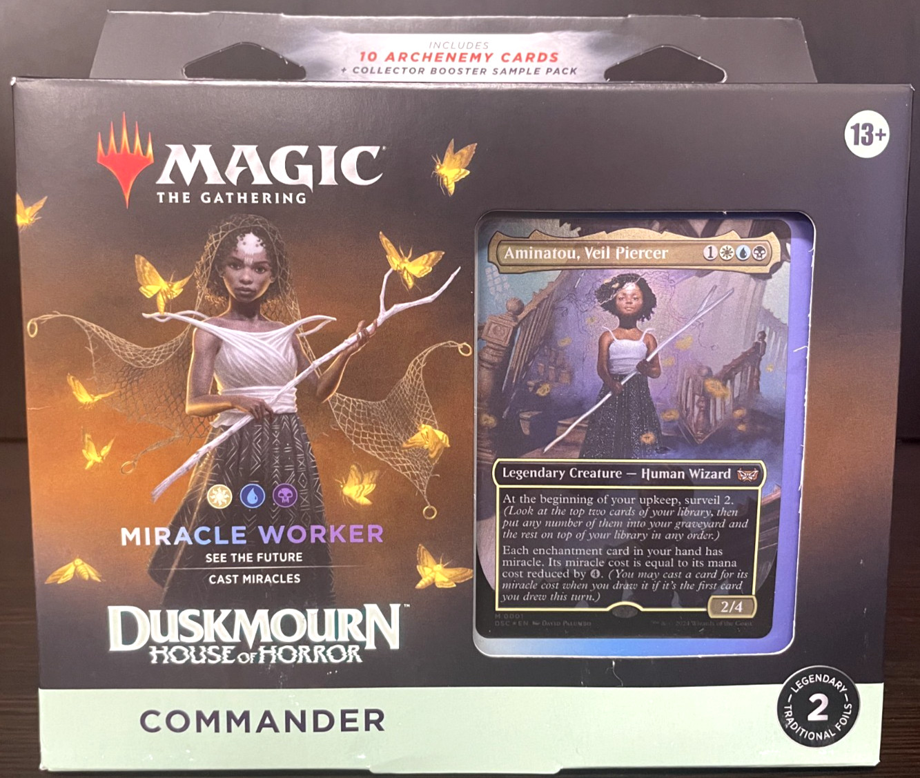 Duskmourn: House of Horror Miracle Worker Commander Deck MTG Sealed English