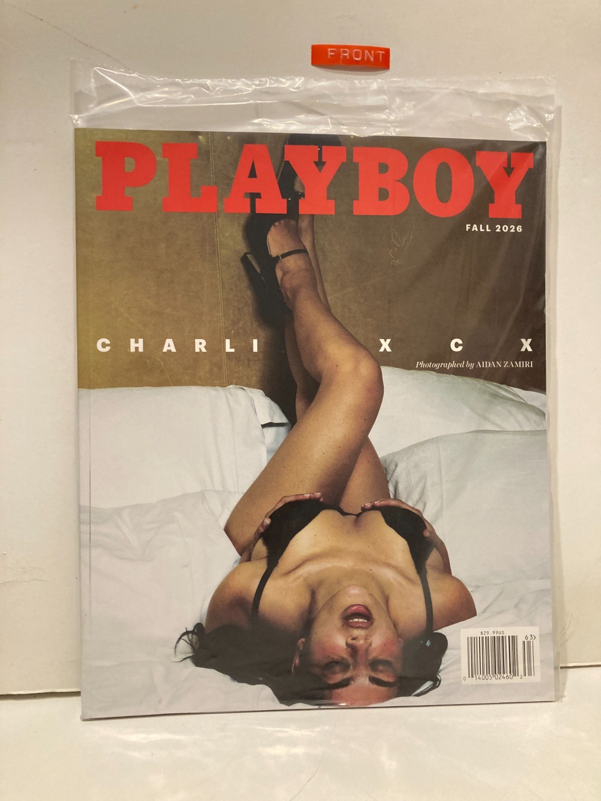 PLAYBOY MAGAZINE FALL 2026 CHARI XCX ON THE COVER  NO FLEXI DISC - SEALED - NEW