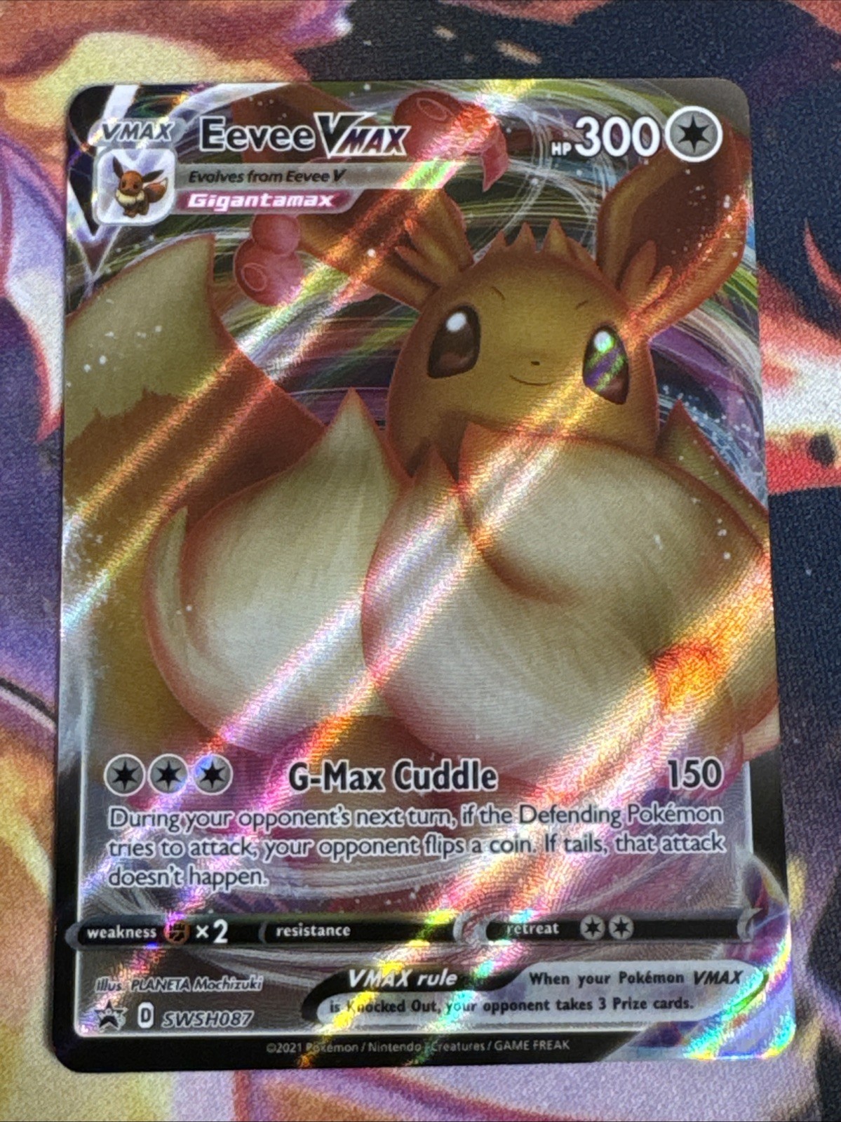 Eevee VMAX SWSH087 SWSH Sword & Shield Promo Holo