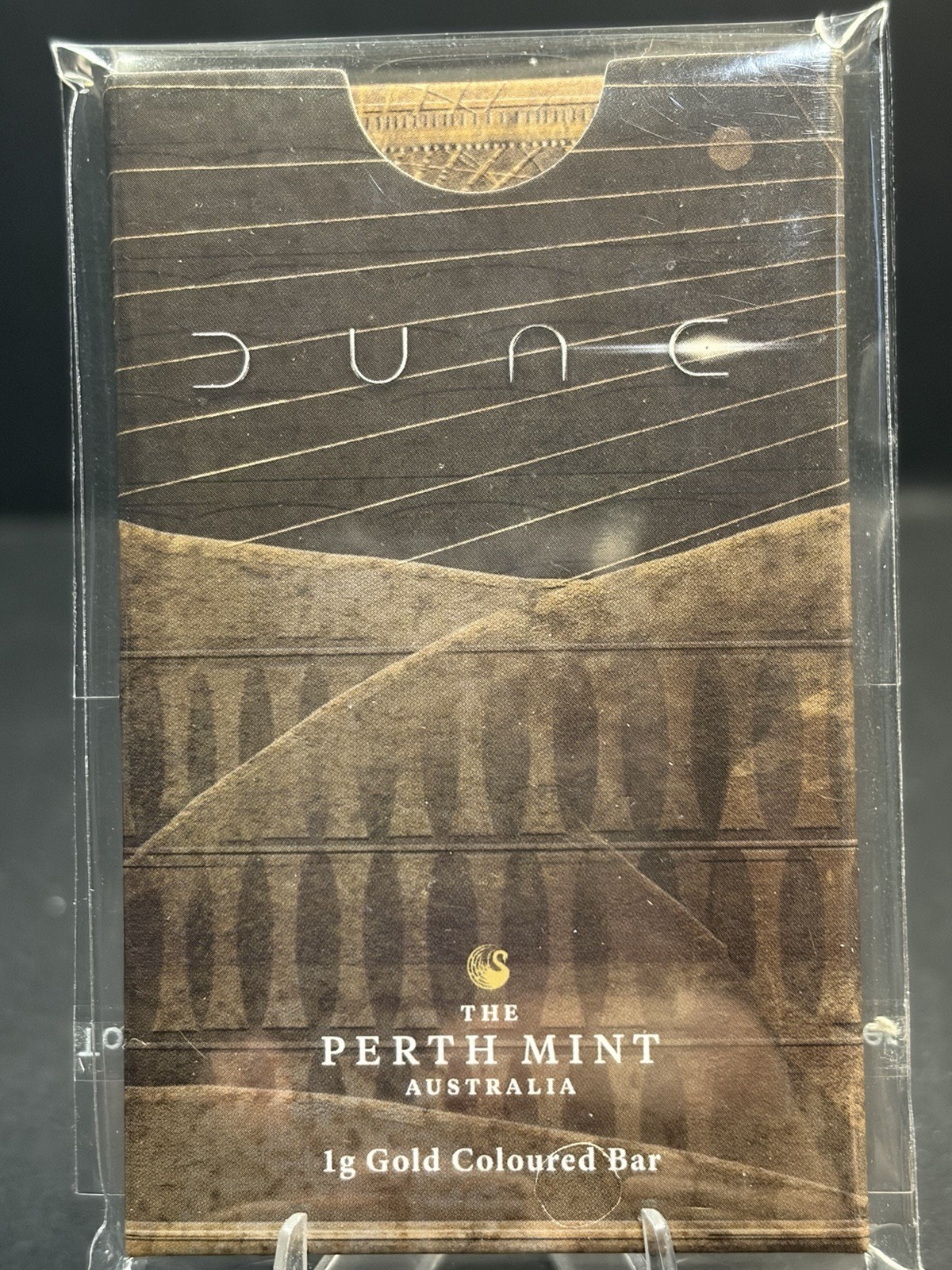 1 gram Gold Dune Bar-The Perth Mint (In Assay) 1 gram Gold Dune Bar-The Perth Mint (In Assay)