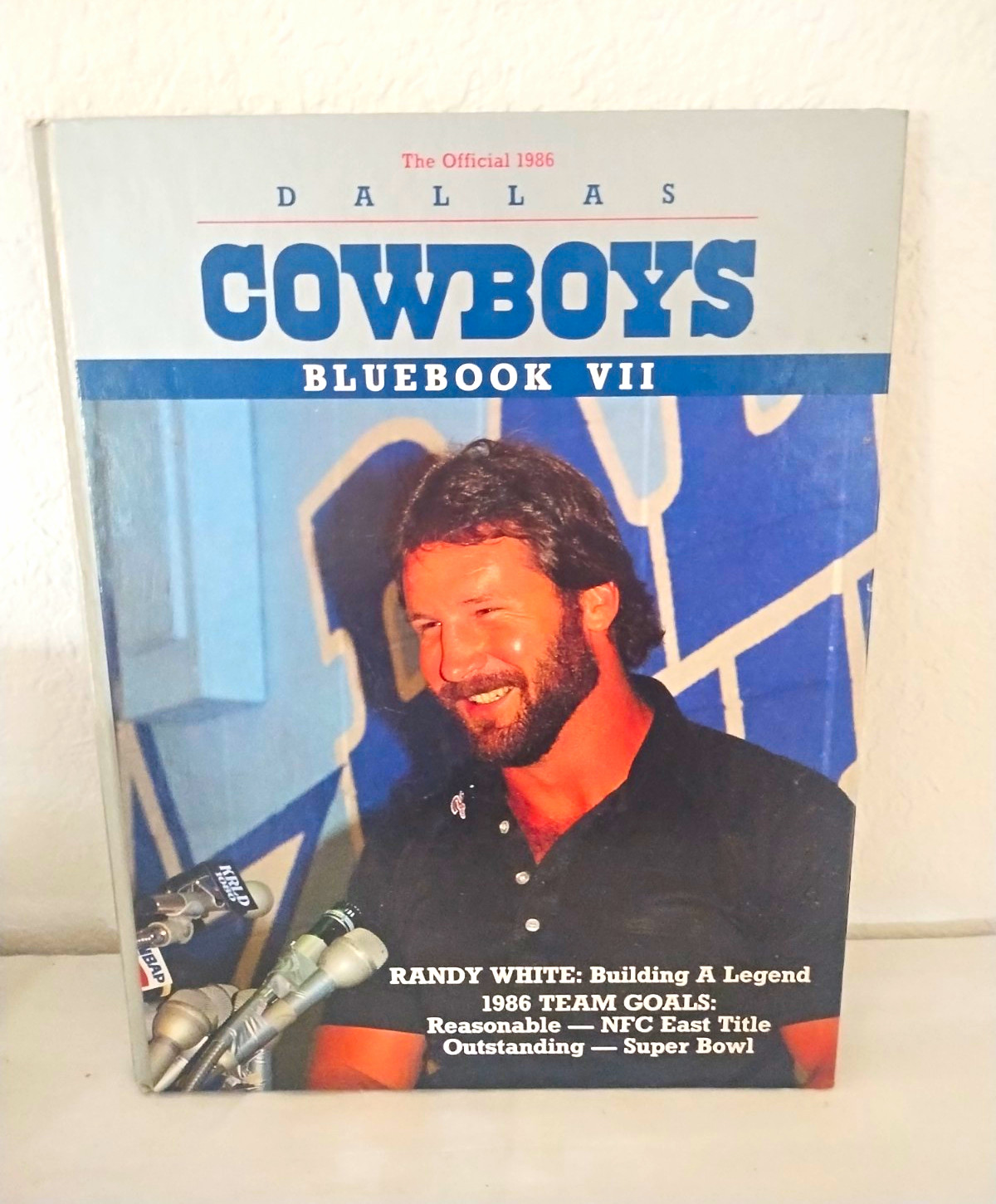 The Official 1986 Dallas Cowboys Bluebook VII Hardcover The Official 1986 Dallas Cowboys Bluebook VII Hardcover