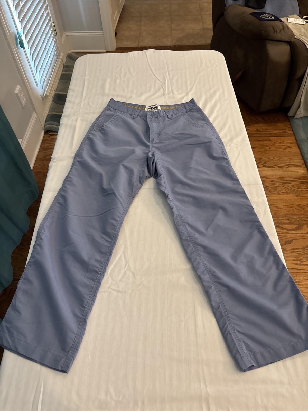 Men\'s Mountain Khakis Pants 32x30 Light Blue 70 Cotton 30 Polyester