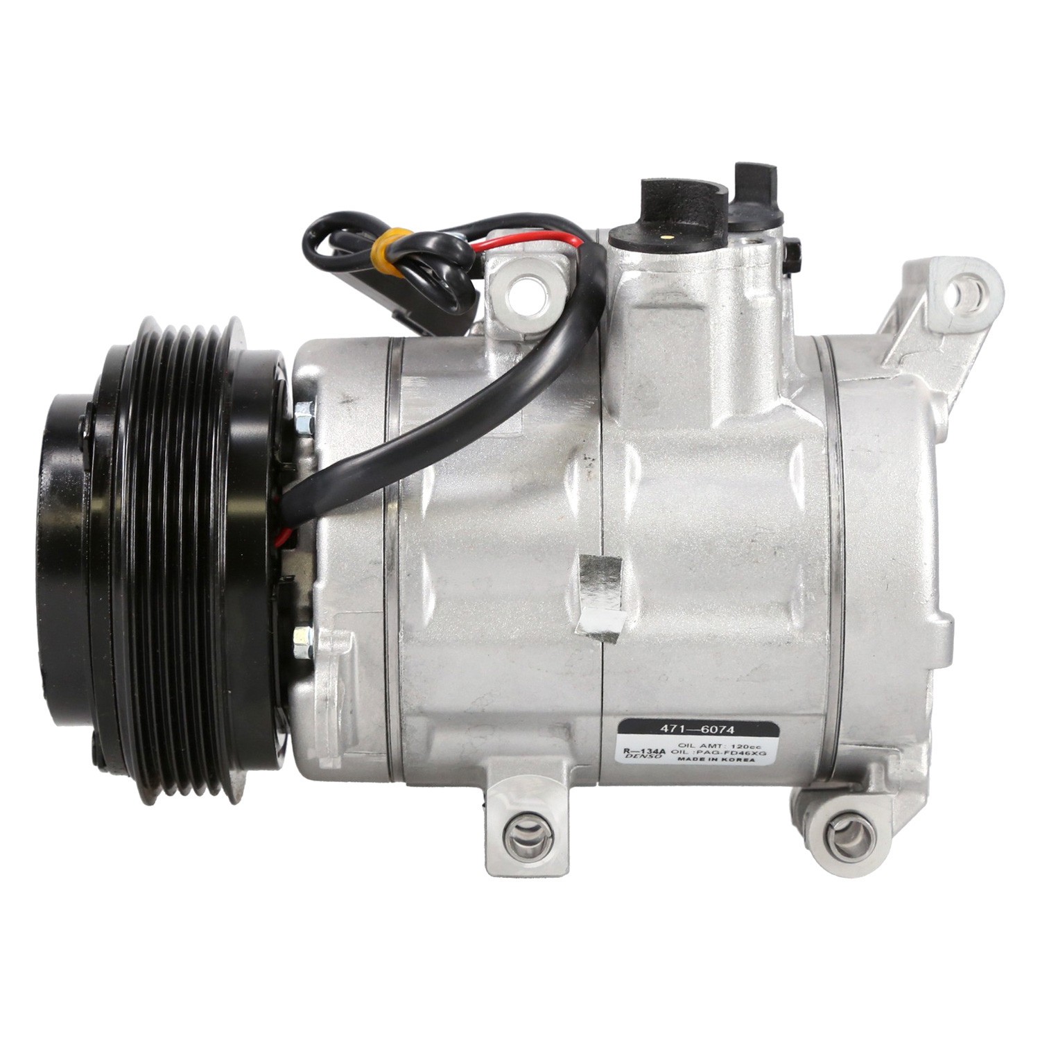For Mazda 3 2010-2013 Denso 471-6074 A/C Compressor w Clutch
