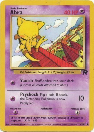 2000 Pokemon Team Rocket: Choose Your Card All Pokemon Available