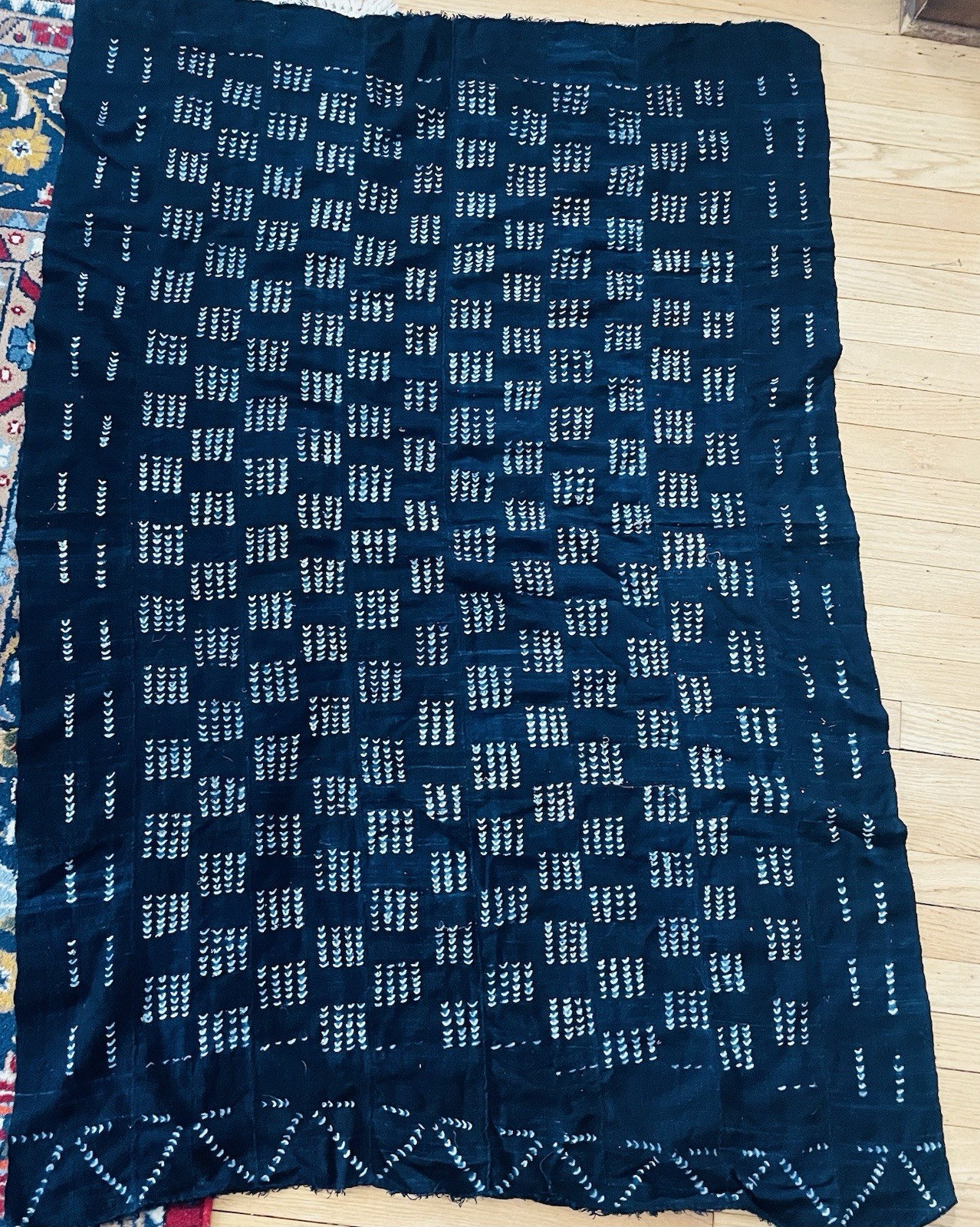 Fine Old Weaving Dogon Mali Indigo Cloth Textile 63 Fine Old Weaving Dogon Mali Indigo Cloth Textile 63