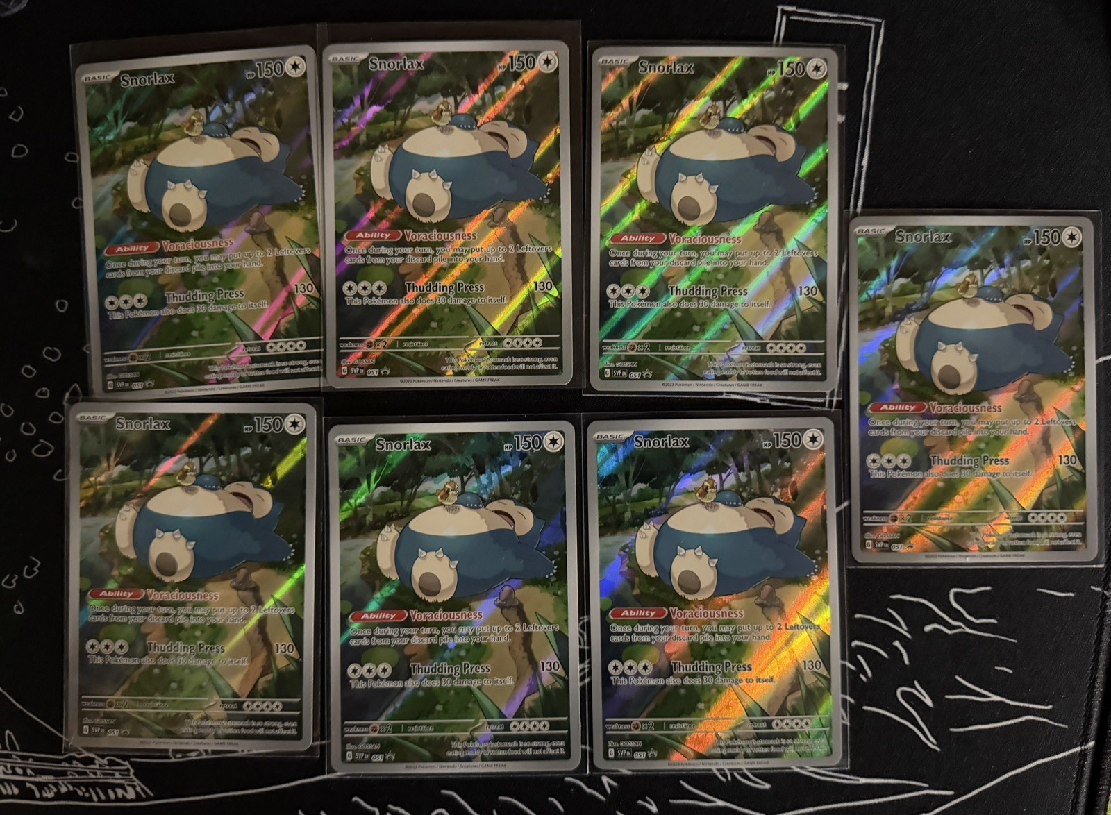 Snorlax SVP051 Black Star Promo Scarlet & Violet 151 ETB Pokemon Card Holo