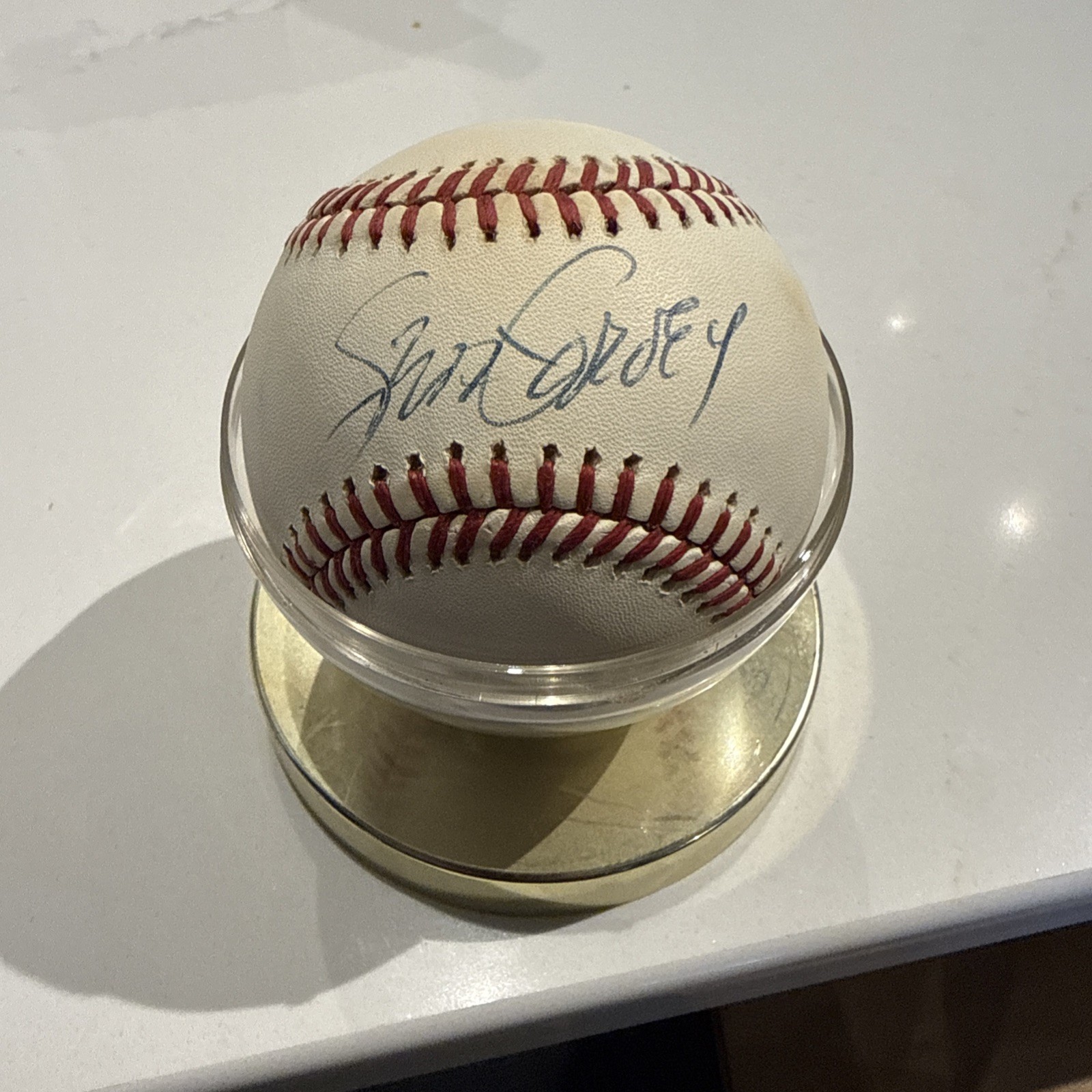 Steve Garvey Autographed Baseball