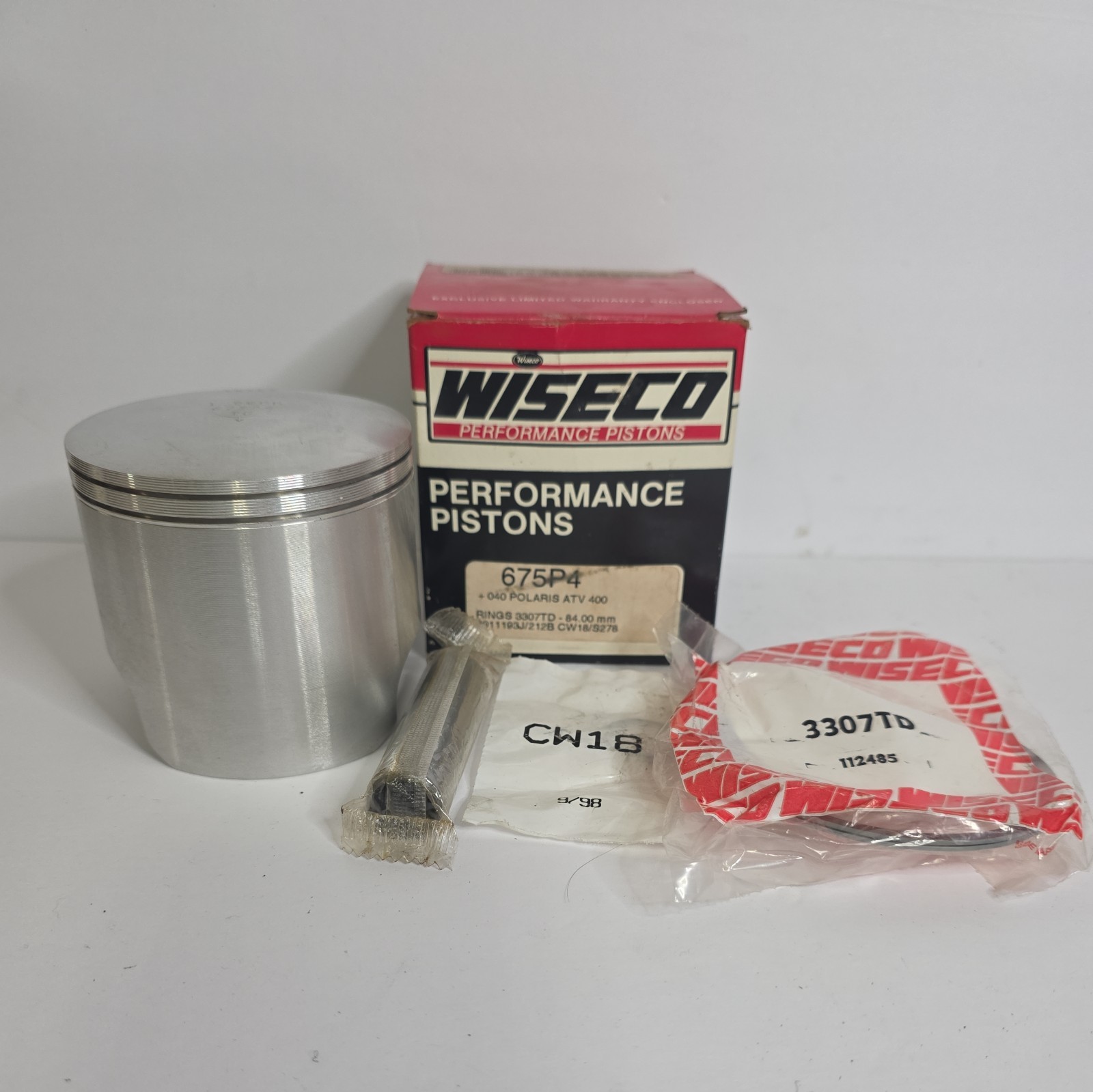 Wiseco Performance Piston 675M08400 675P4 84 mm +040 Polaris ATV 400 (1048)