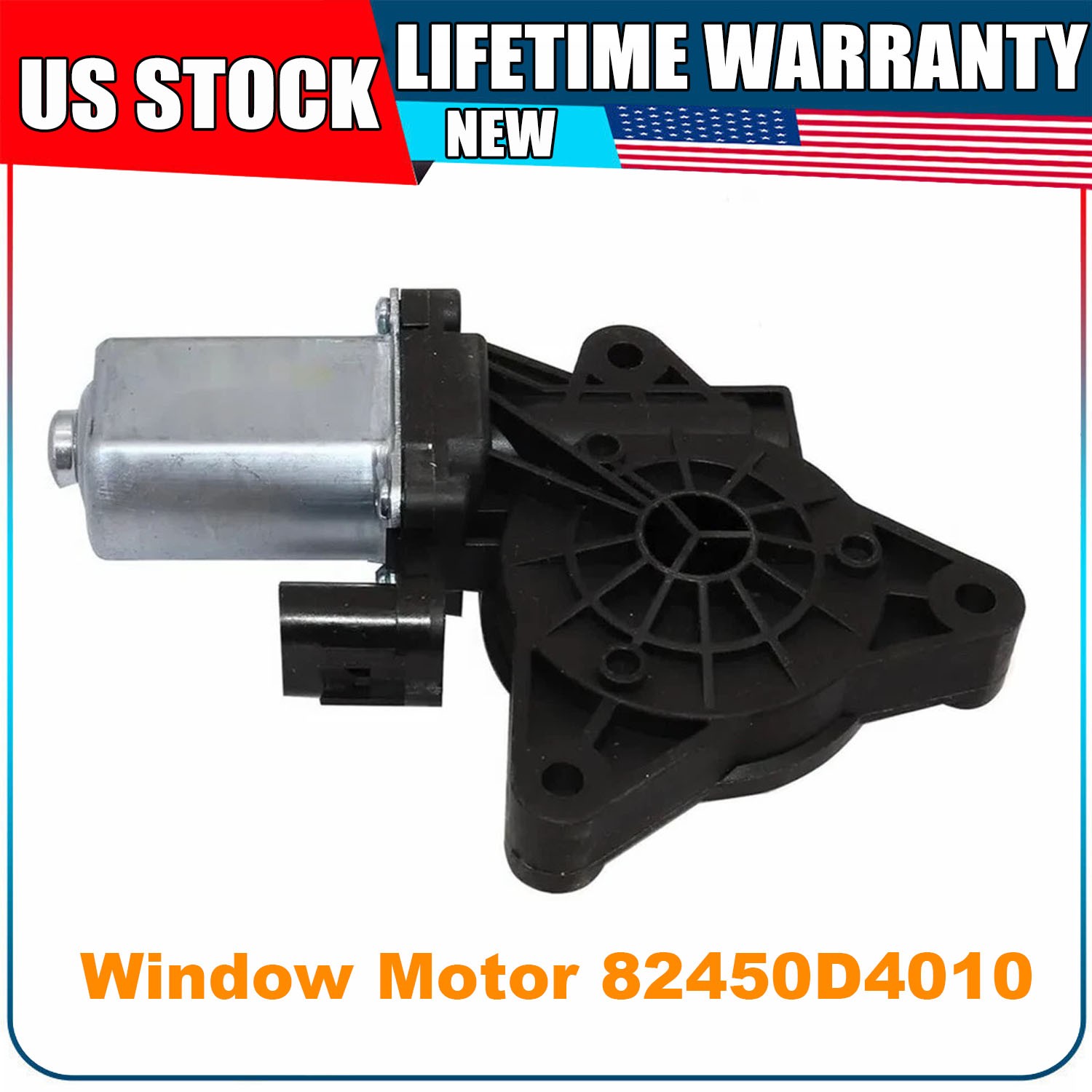 Fits 2016-20 KIA Optima Front Left Driver Side NEW Power Window Motor 82450D4010 Fits 2016-20 KIA Optima Front Left Driver Side NEW Power Window Motor 82450D4010