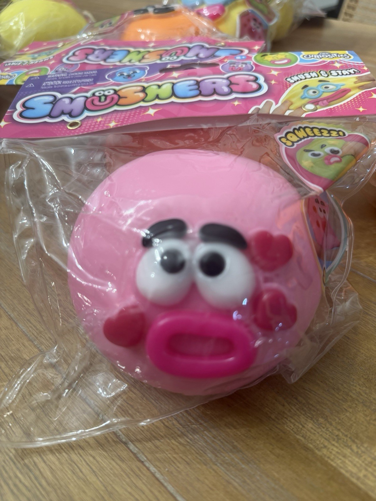 ⭐️NEW Authentic Smushers Squish - Squishy Squeeze Toy Ships Fast⭐️ PINK ⭐️NEW Authentic Smushers Squish - Squishy Squeeze Toy Ships Fast⭐️ PINK