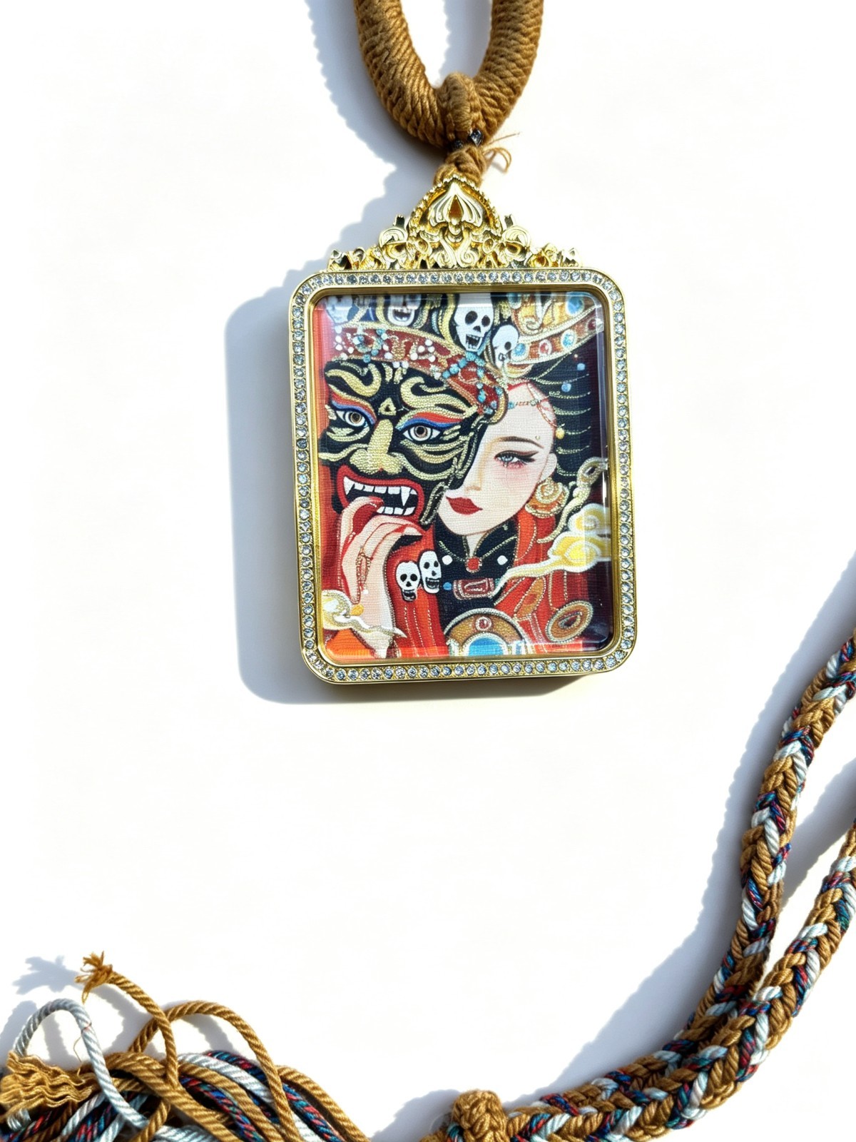 Gau Box Pendant Necklace Alloy Cubic Zirconia Vintage Fashion Jewelry For Women Gau Box Pendant Necklace Alloy Cubic Zirconia Vintage Fashion Jewelry For Women