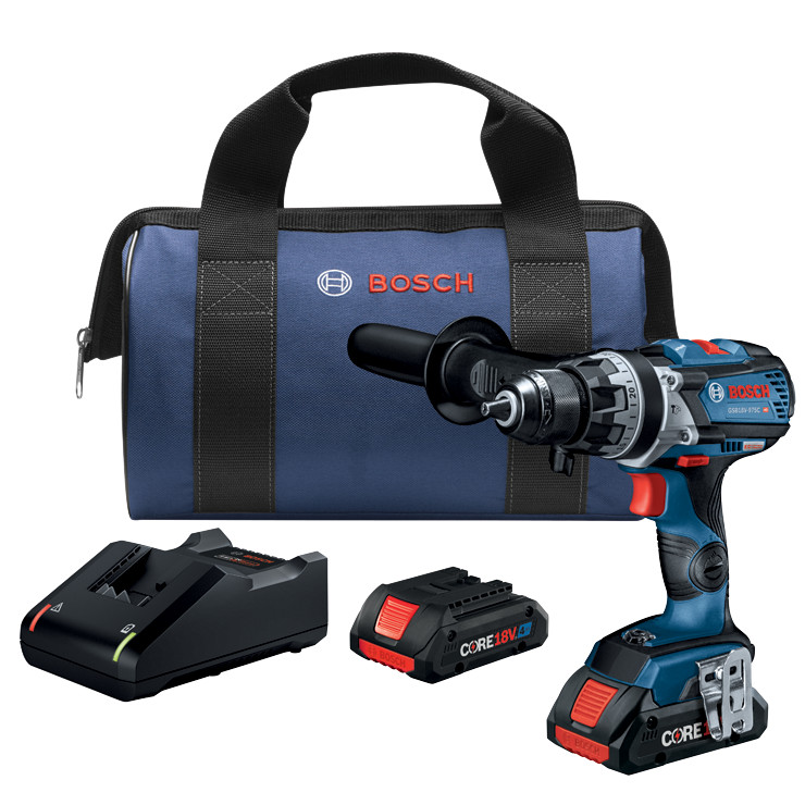Bosch GSB18V-975CB25 18V EC Brushless Hammer Drill Driver 1/2 Bosch GSB18V-975CB25 18V EC Brushless Hammer Drill Driver 1/2