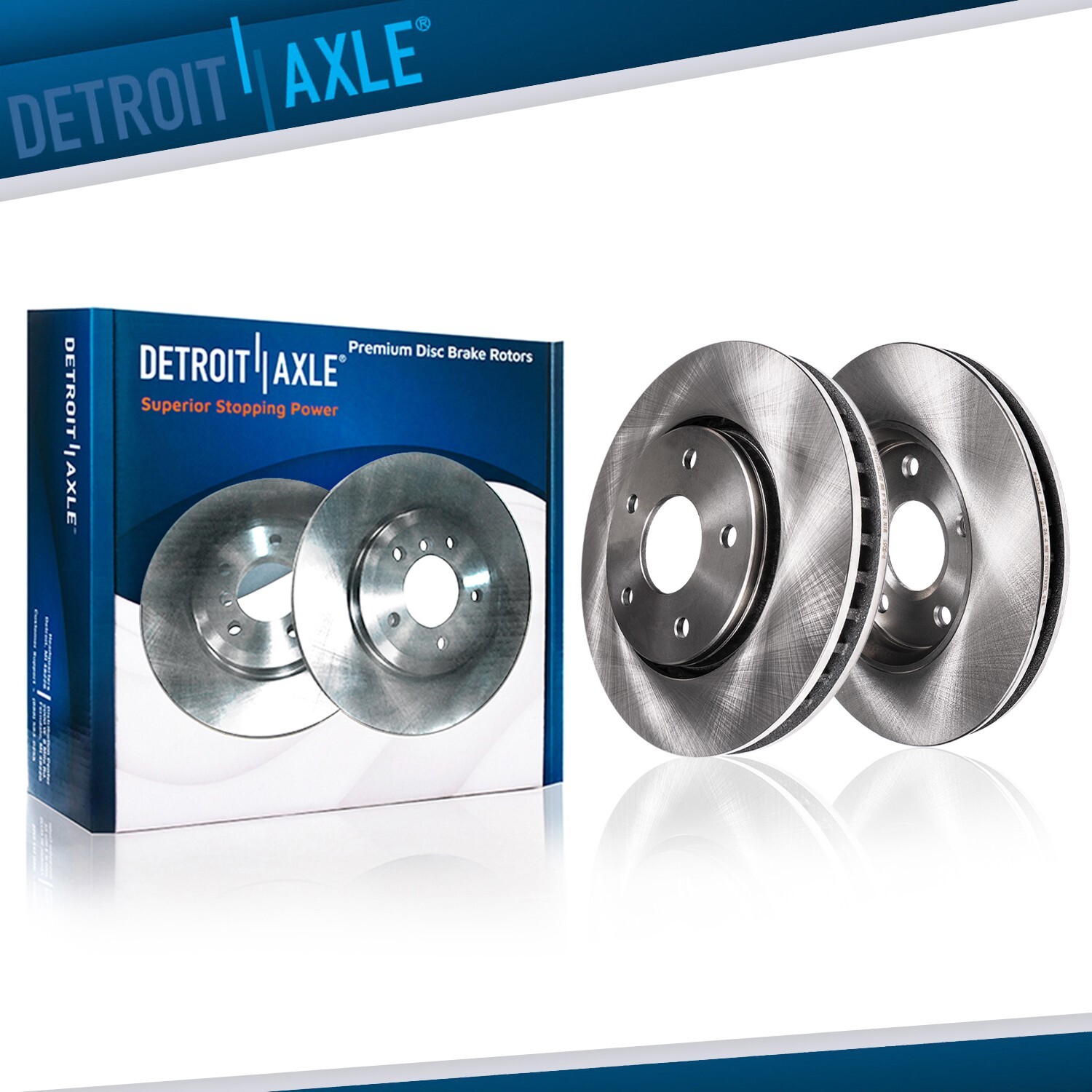 11.54 inch (293mm) Pair Front Disc Brake Rotors for 2015-2018 2019 Subaru Legacy